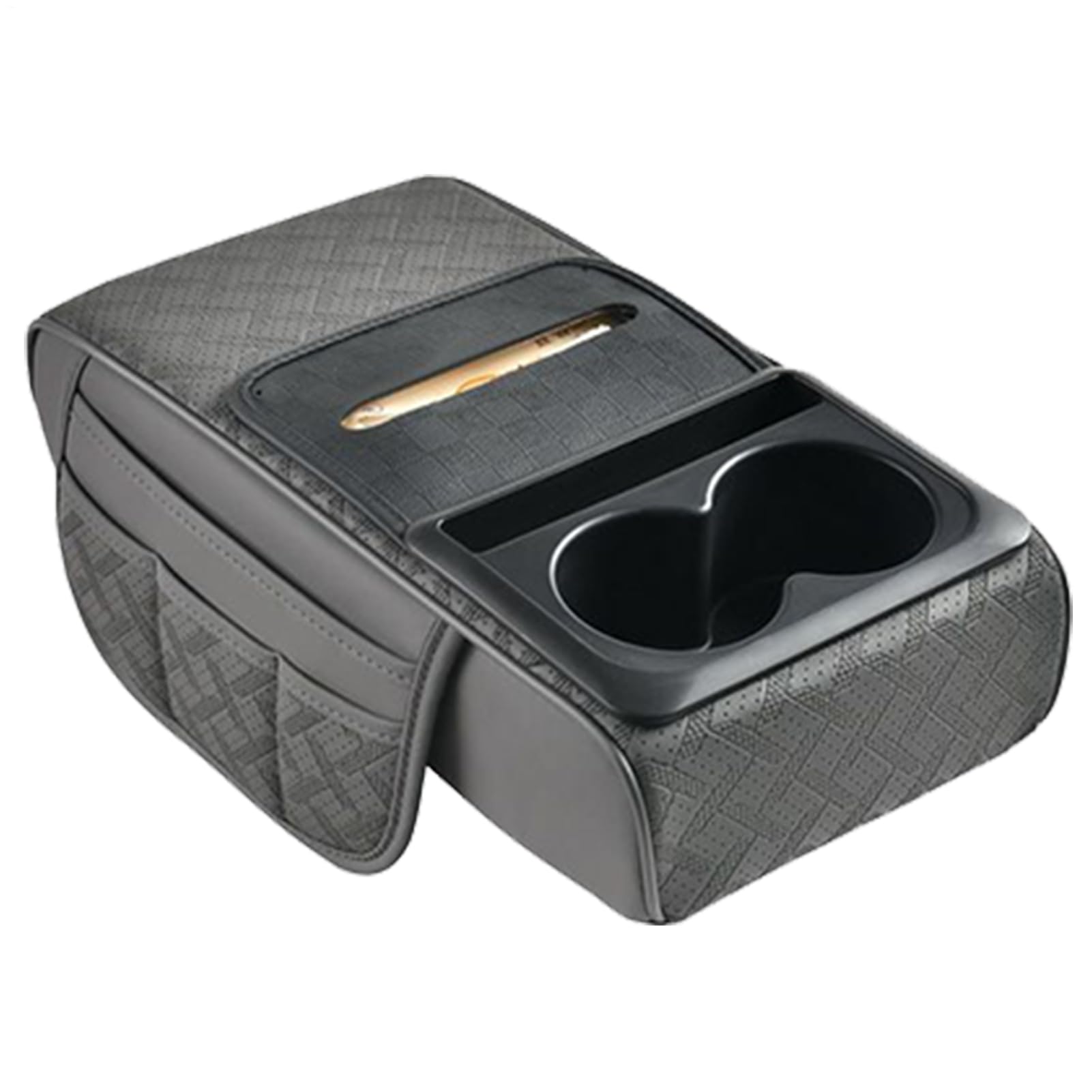 Autoarmlehre Kissen - Autoarmlehre Pad | Autoarmlehre Aufbewahrungsbox | Armlehrekissen mit Gewebebox | Autozentrumkonsole | Wasserdicht Autoarmlehre Kissen - Autoarmlehre Pad | Autoarmlehre Aufbewahrungsbox | Armlehrekissen mit Gewebebox | Autozentrumkonsole | Wasserdicht von Generisch
