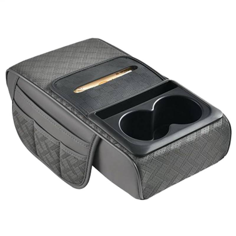Autoarmlehre Kissen - Autoarmlehre Pad | Autoarmlehre Aufbewahrungsbox | Armlehrekissen mit Gewebebox | Autozentrumkonsole | Wasserdicht von Generisch