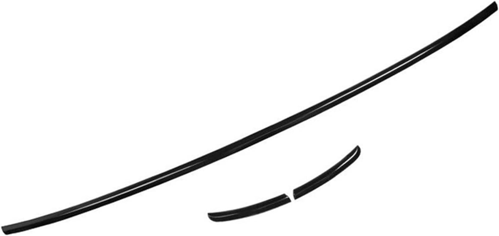 Autodiffusor-Scheibe Auto Stamm Hinten Trim Streifen Für A6 C8 Edelstahl Refit Spezielle Dekoration Spoiler Heckspoiler(Rear Right) von Generisch