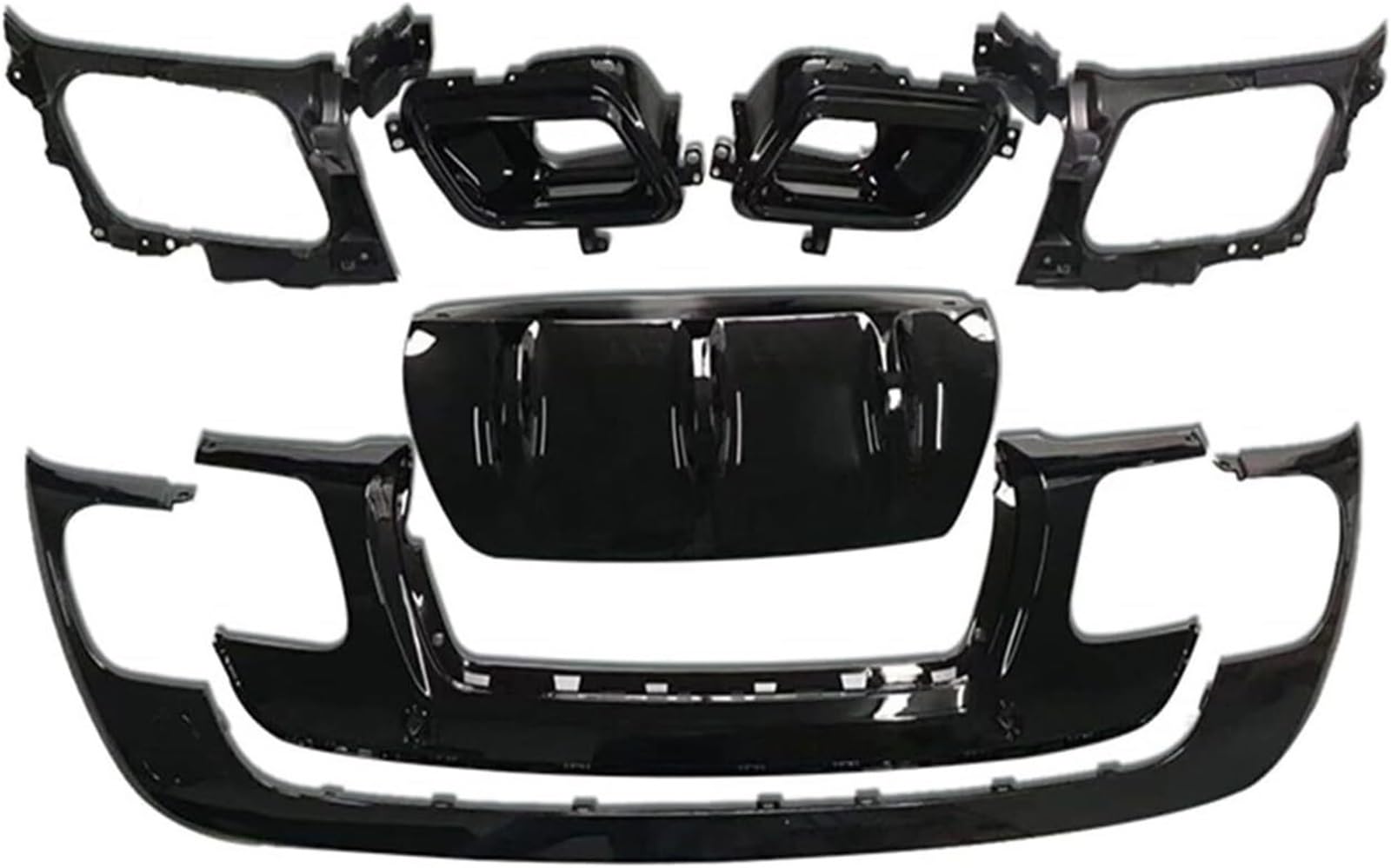 Autodiffusor-Scheibe Für Entlüftungsleiste für Land für Rover für Range für Rover Velar Heckspoiler Heckspoiler(Rear Right) von Generisch