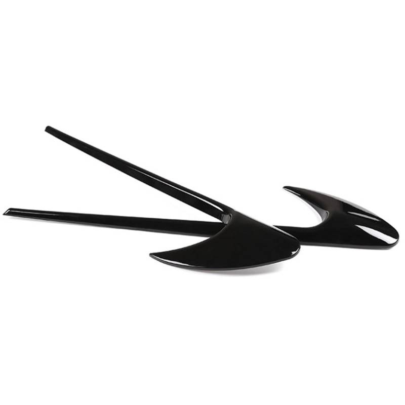 Autodiffusor-Scheibe Für Mercedes für Benz W212 W211 W222 W220 W176 W205 W202 W210 W204 für AMG GLA CLA CLS 2 stücke Auto Luft für Vent für Kotflügel Seite Aufkleber Heckspoiler(4) von Generisch