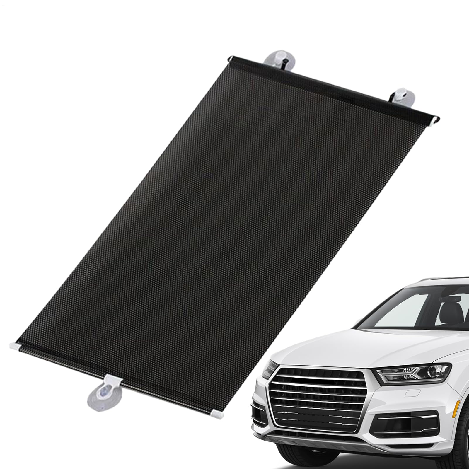 Autofenster Rollo Sonnenschutz | Autoscheibe Sonnenabdeckung Für Fahrzeuge | Frontscheiben-Abdeckung für LKW Wohnmobile und Limousinen Autofenster Rollo Sonnenschutz | Autoscheibe Sonnenabdeckung Für Fahrzeuge | Frontscheiben-Abdeckung für LKW Wohnmobile und Limousinen von Generisch