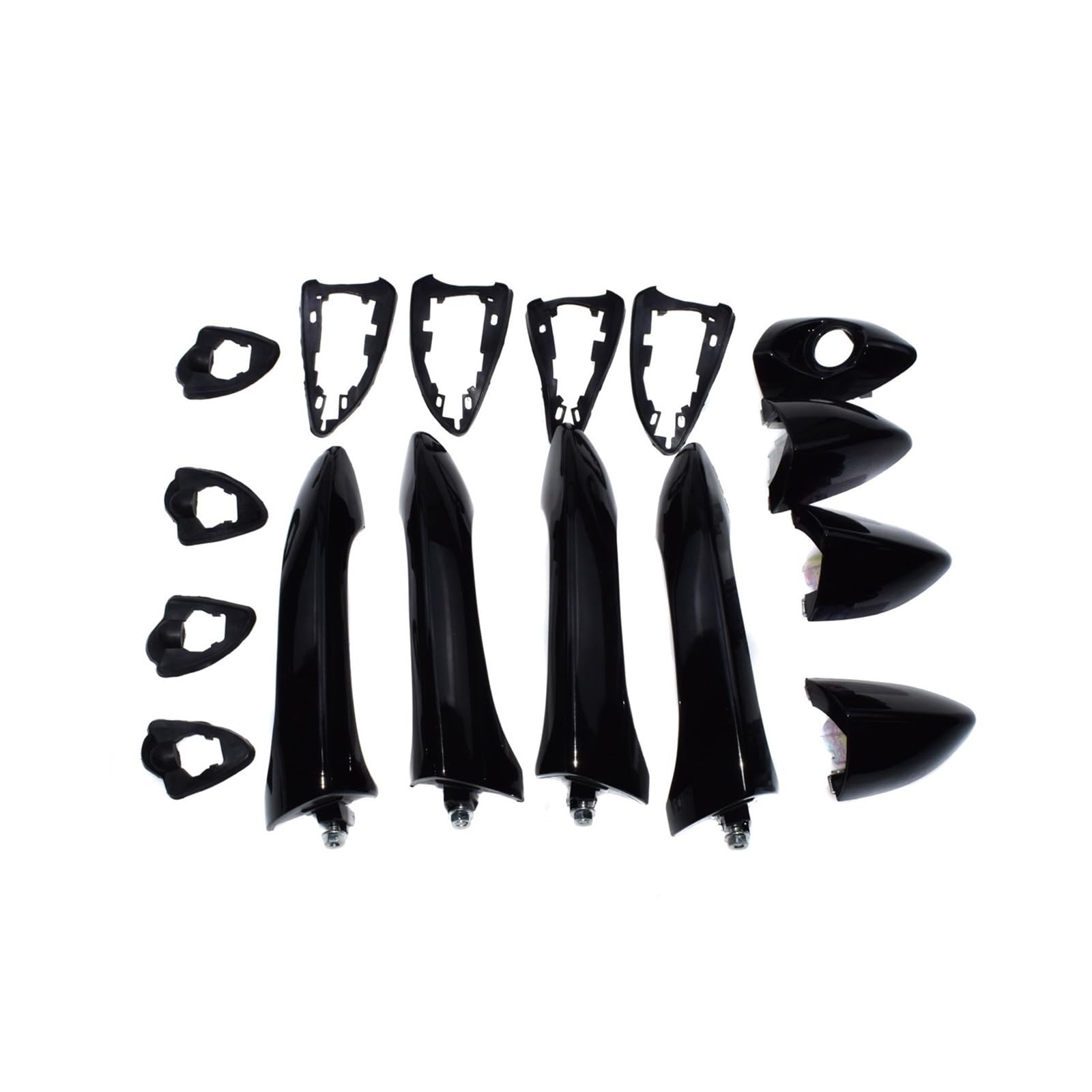 Autogriff-Assistent Auto Außentürgriff für BMW E53 X5 3.0i 4.4i 4.6is 4.8is 2000-2006 51218257737 51218257738 Äußerer hinterer Türgriff(4 Pcs Set) von Generisch