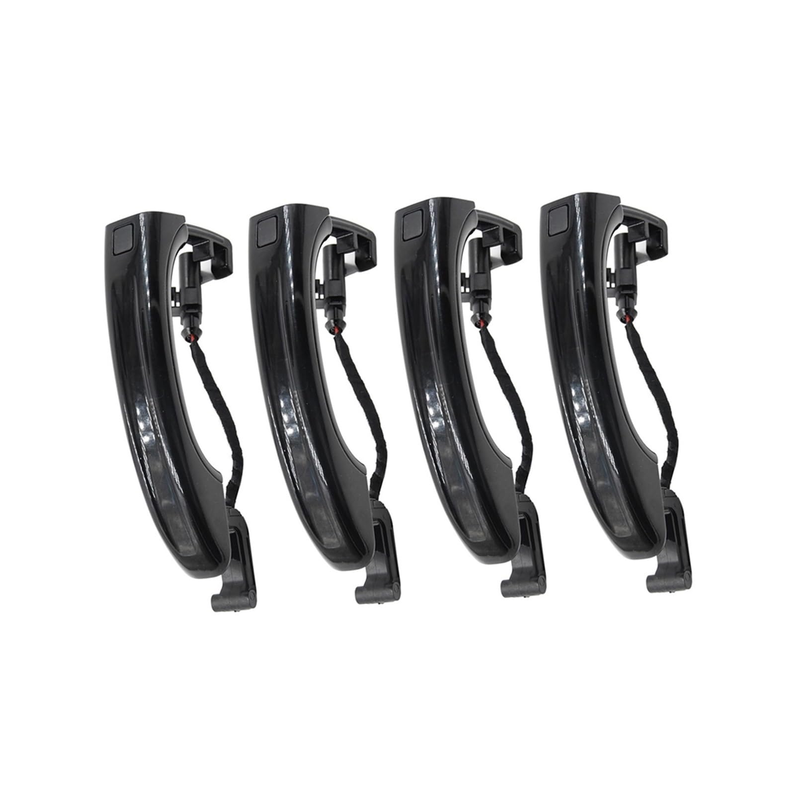 Autogriff-Assistent Für Q7 2007-2015 für Smart Sensor Außentür Griff 4L0837205A 4L0837205B 4L0837207A Äußerer hinterer Türgriff(Old Black) von Generisch