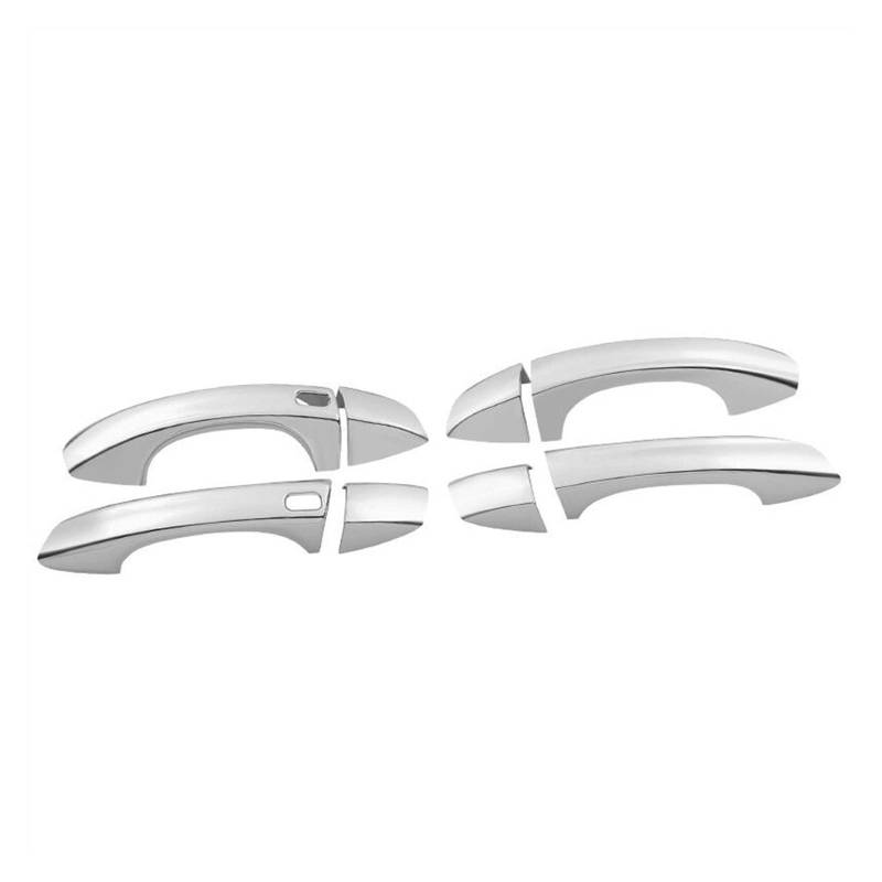 Autogriff Auto Türgriff Abdeckung Trim Aufkleber Styling für Skoda für Superb 2009-2013 Außentürgriffe für Autos(No Button 2) von Generisch