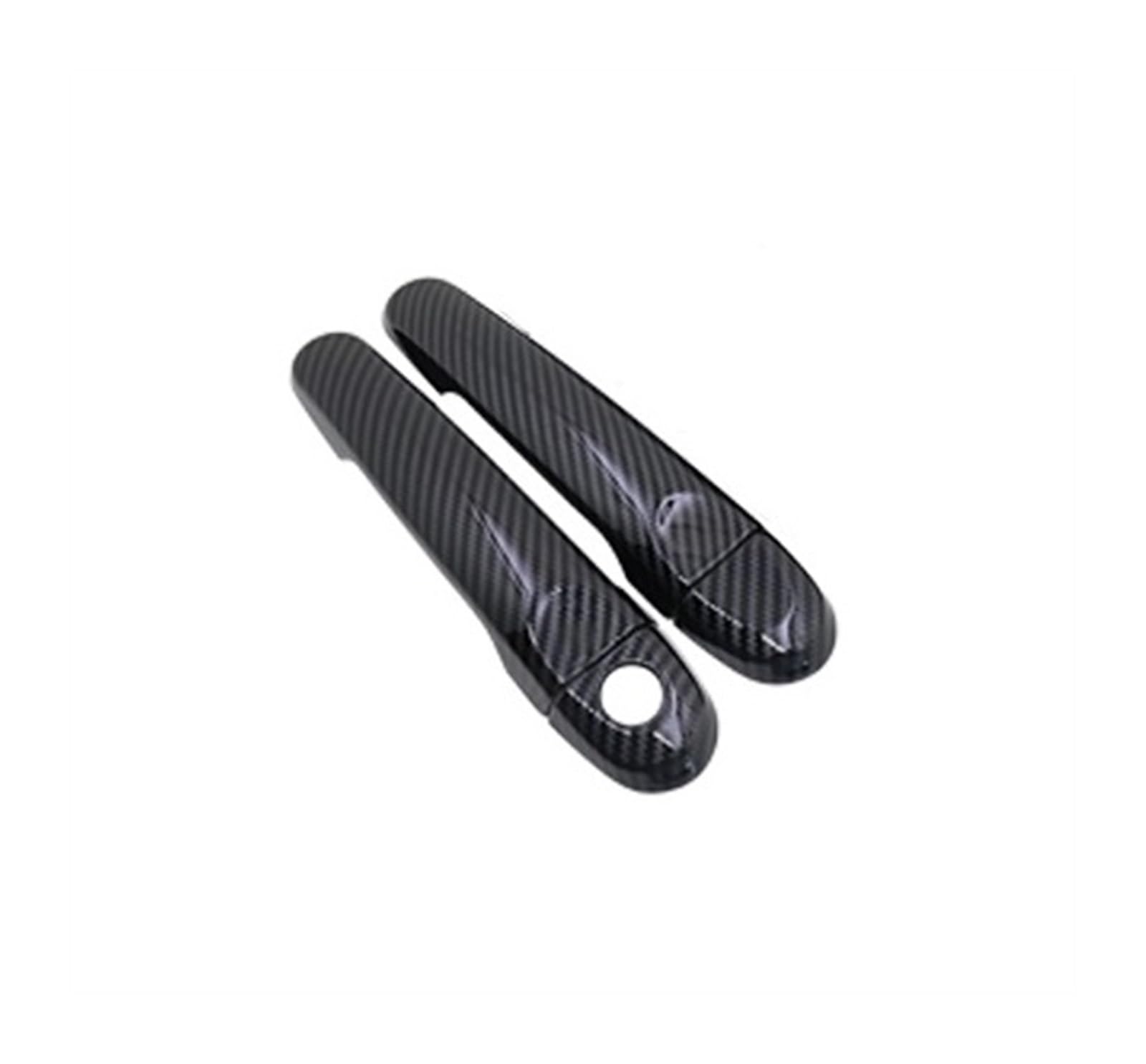 Autogriff Autogriff Seitentürabdeckung Zierset für Nissan für Juke F15 2010-2019 Außentürgriffe für Autos(Handle No Button 2) von Generisch