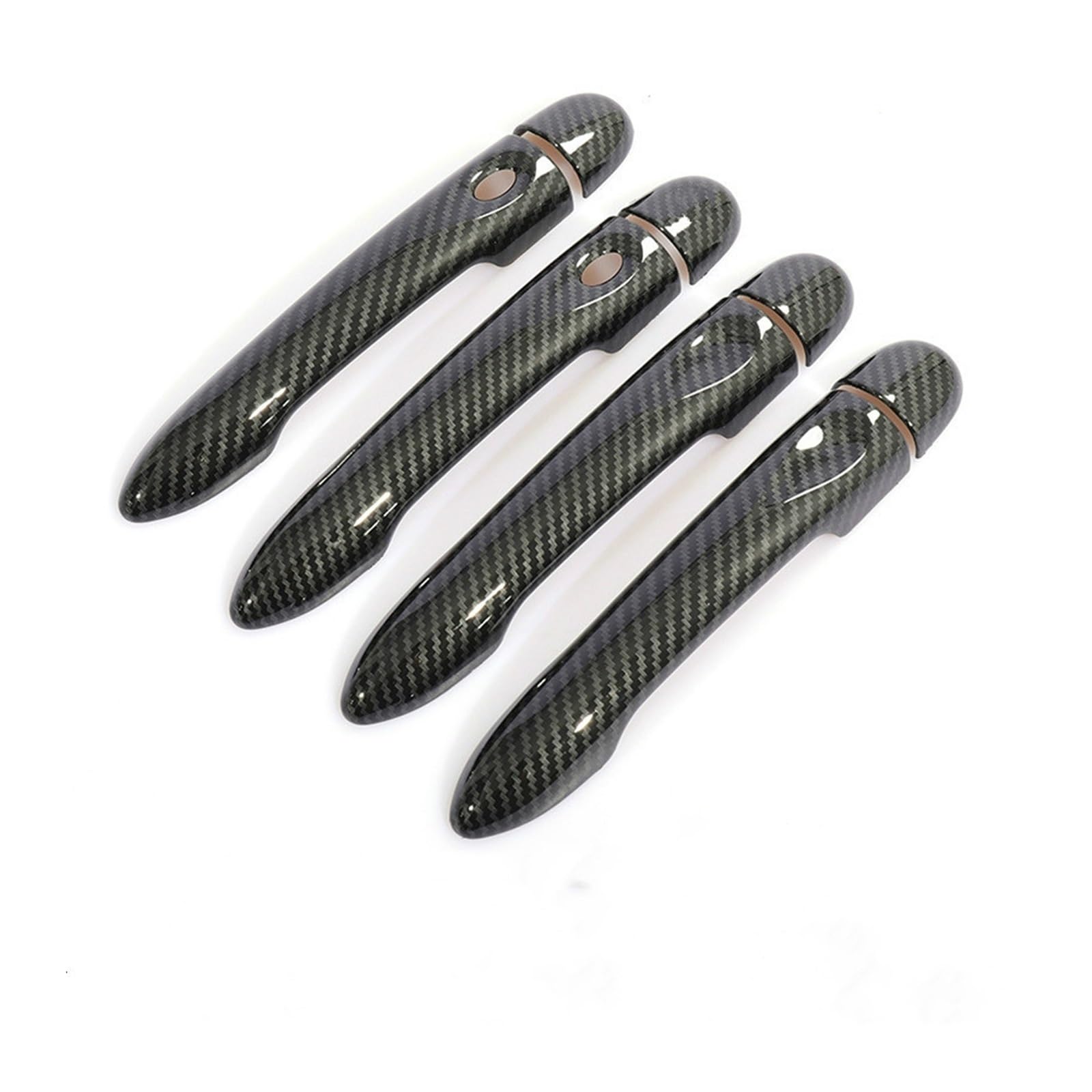 Autogriff Autotürgriffabdeckungsverkleidung für Renault für Megane 3 MK3 III 2008-2014 2016 Außentürgriffe für Autos(2Dr no Key 2 Button) von Generisch