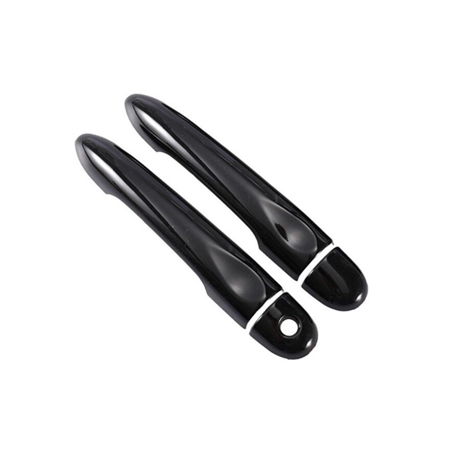 Autogriff Für Renault für Megane 3 MK3 III 2008-2014 2016 Glänzend Schwarz Auto Türgriff Abdeckung Trim Außentürgriffe für Autos(2Dr 1 Key no Button) von Generisch