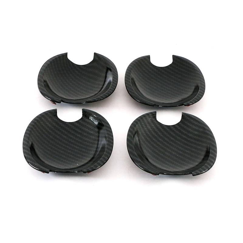 Autogriff Für Seat für Leon MK1 MK2 für Toledo für MII E-MII Außenseitentürgriffabdeckung Türschalenverkleidung Außentürgriffe für Autos(2 Key Hole Handle) von Generisch