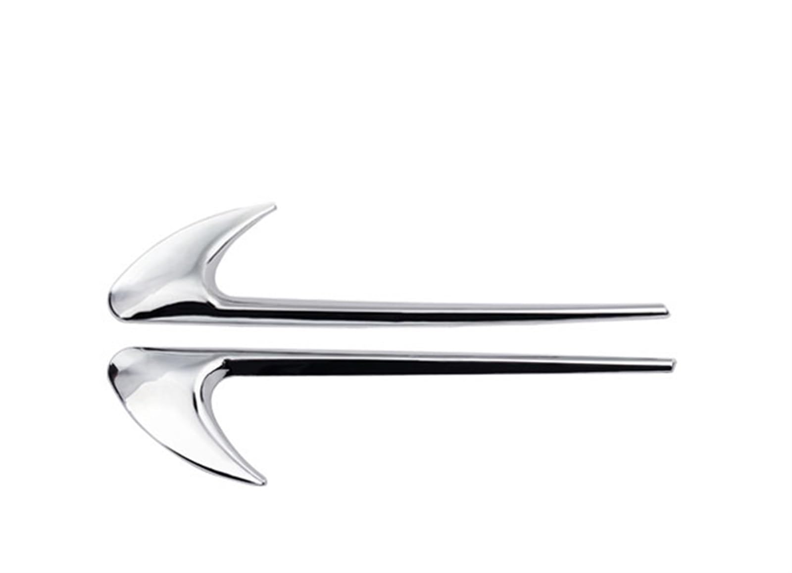 Autoheckflügel Für Mercedes für Benz W212 W211 W222 W220 W176 W205 W202 W210 W204 für AMG GLA CLA CLS 2 stücke Auto Luft für Vent für Kotflügel Seite Aufkleber Heckspoiler(1) von Generisch
