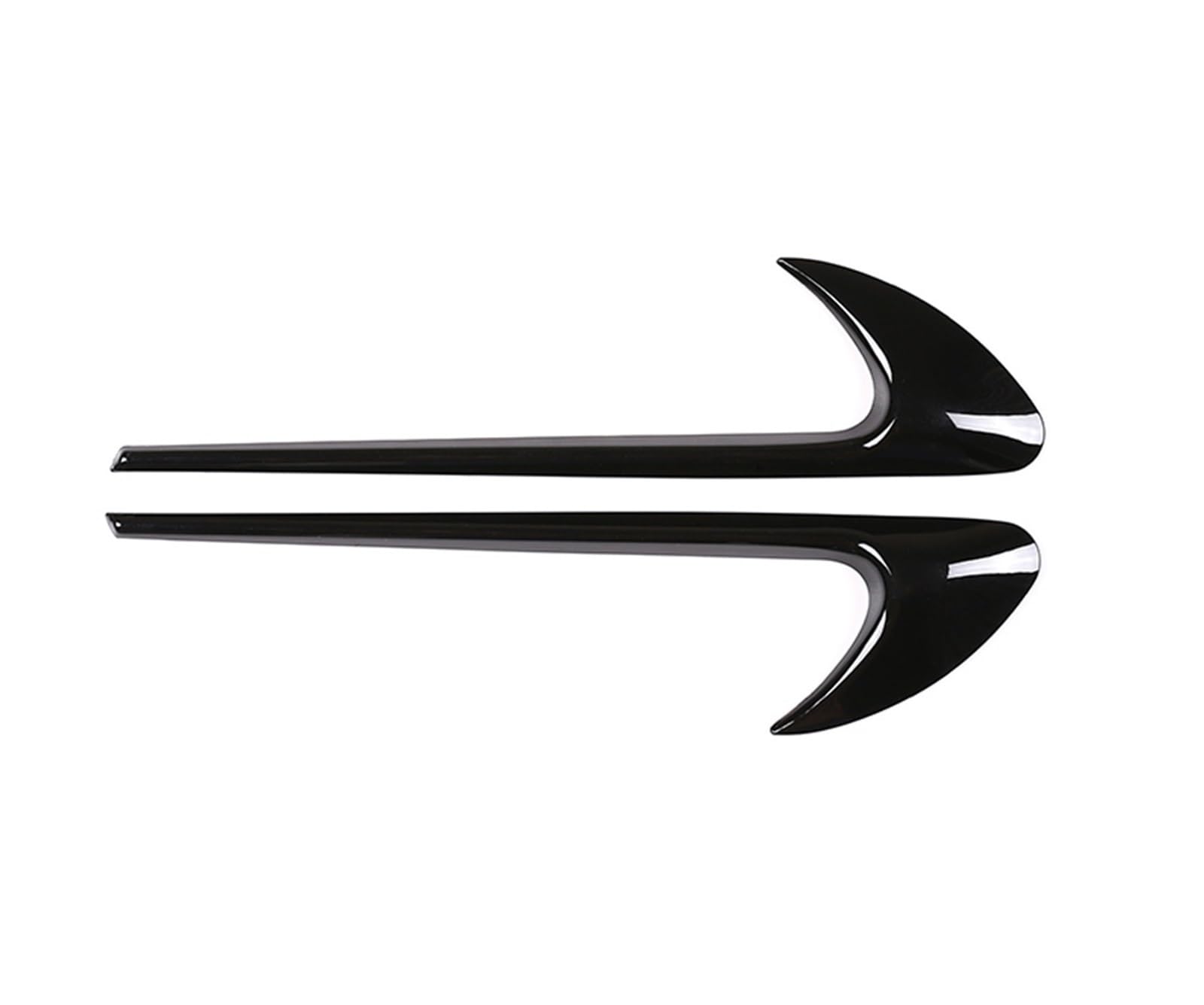 Autoheckflügel Für Mercedes für Benz für AMG W163 W211 W212 W213 E63 W205 W204 W176 W220 W221 W169 Auto für Kotflügel Luft Windfahne Aufkleber Heckspoiler(1) von Generisch
