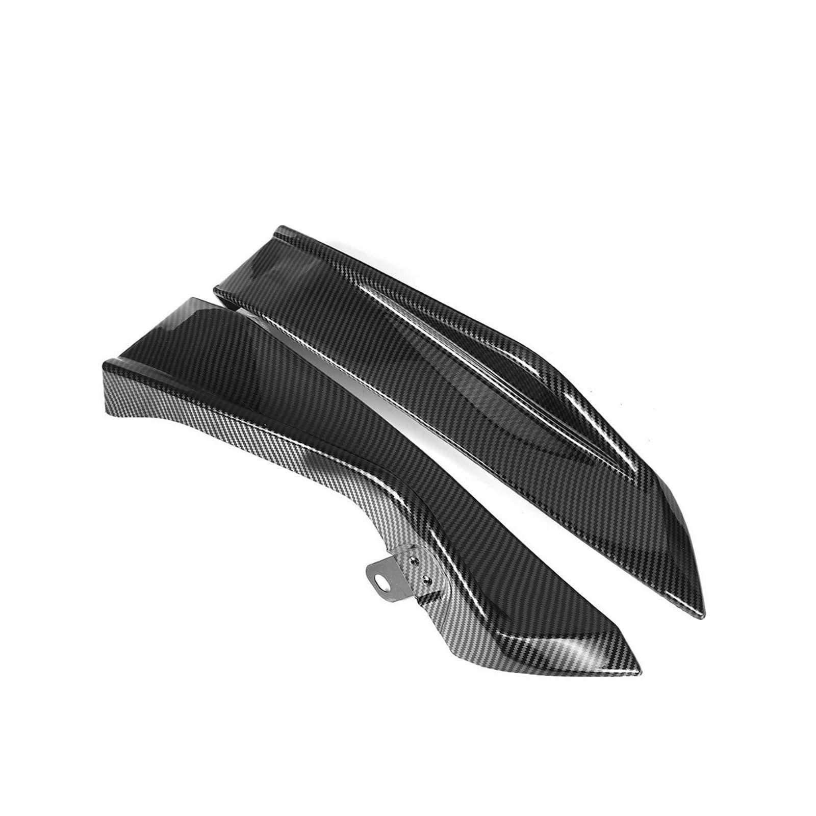 Autoheckflügel Für Toyota 86 für Scion FRS 2013 2014 2015 2016 2017 2018 Auto Hinten Seite Stoßstange Lip Schürzen Diffusor Splitter Canard Heckspoiler(Carbon Look) von Generisch