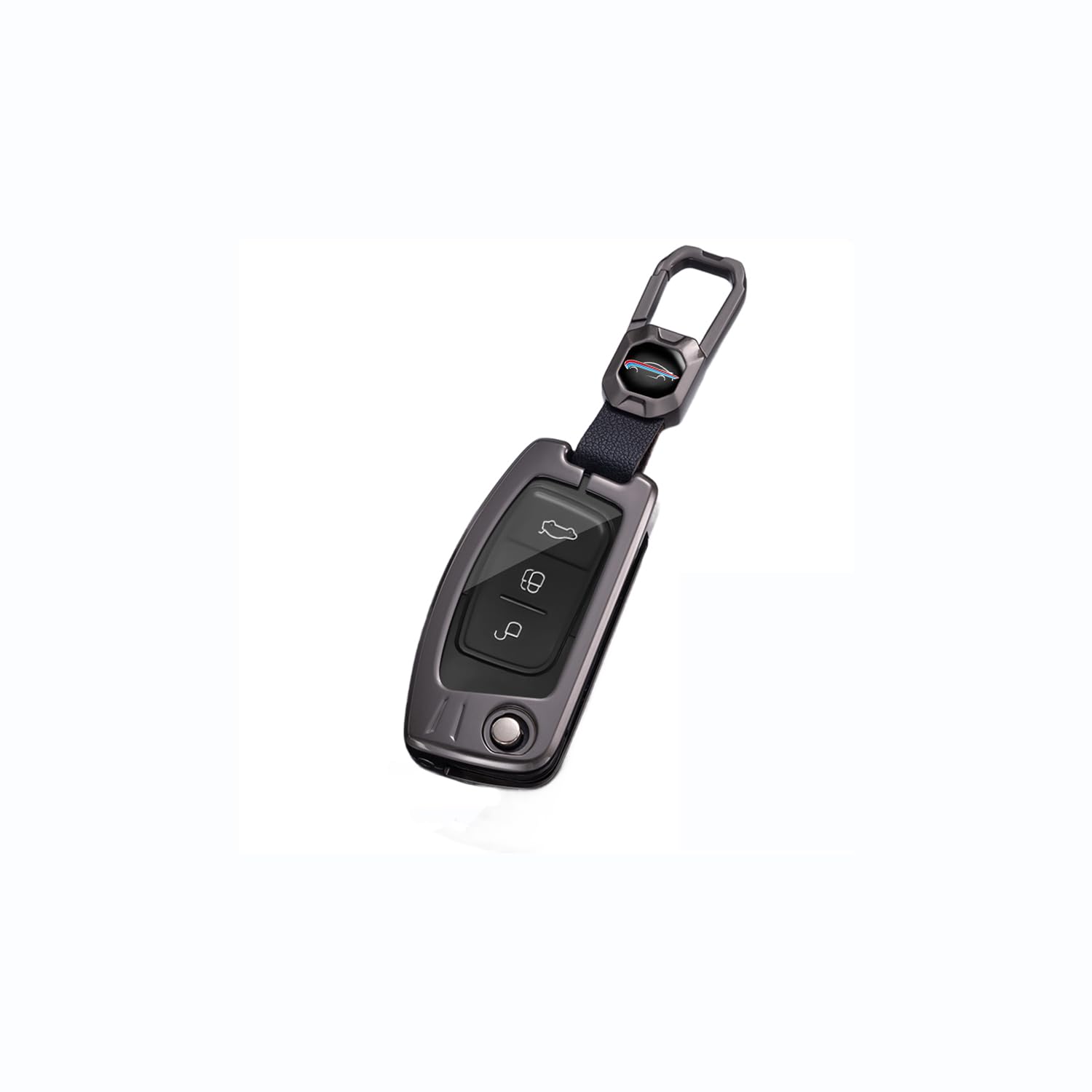 Autoschlüssel Hülle passt für Ford Focus Fusion Fiesta Mondeo C-Max S-Max Kuga MK4 Galaxy Transit Connect Schlüsselhülle Schutzcover mit Schlüsselanhänger Auto Zubehör,Black-B Autoschlüssel Hülle passt für Ford Focus Fusion Fiesta Mondeo C-Max S-Max Kuga MK4 Galaxy Transit Connect Schlüsselhülle Schutzcover mit Schlüsselanhänger Auto Zubehör,Black-B von Generisch