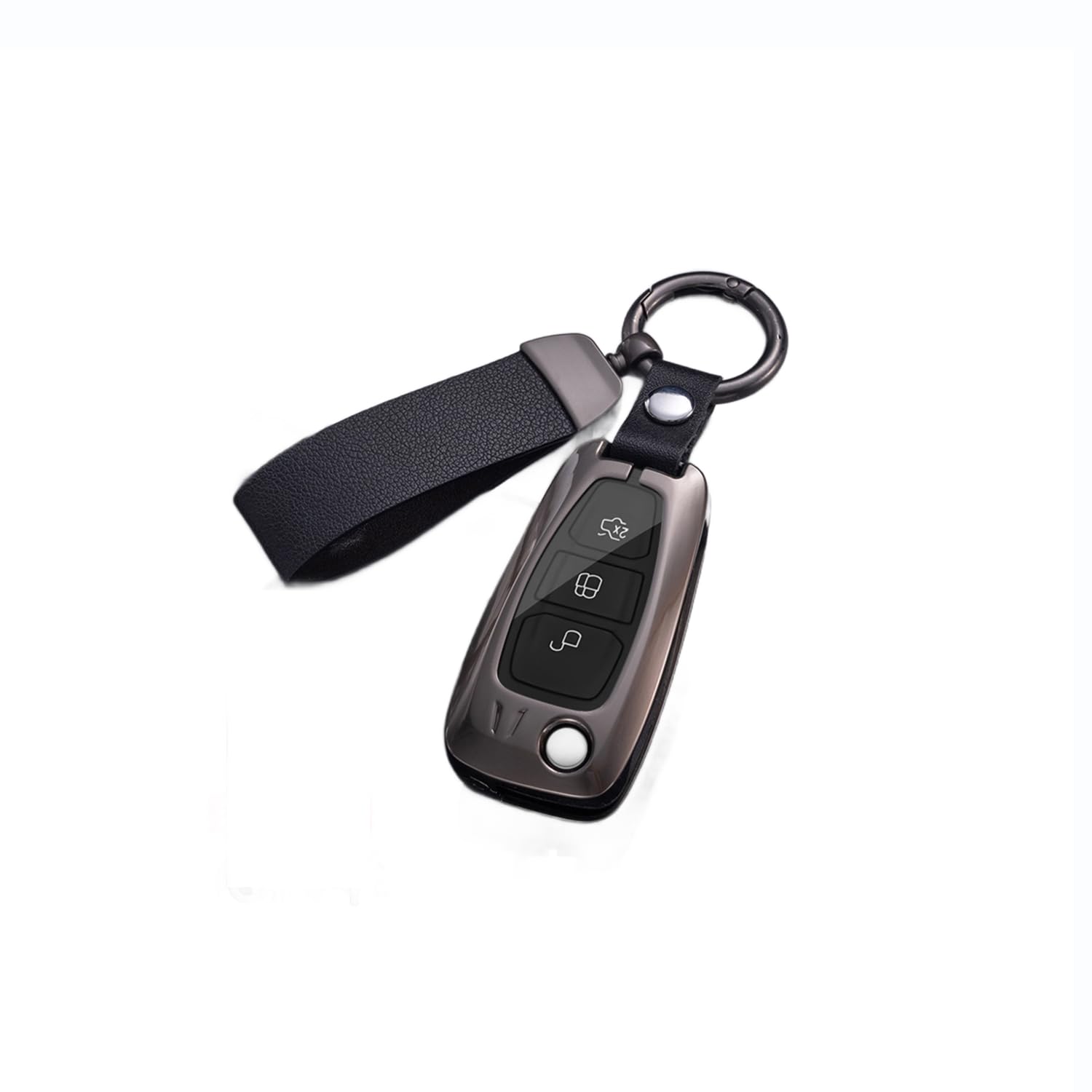 Autoschlüssel Hülle passt für Ford Transit Custom Focus Fiesta Galaxy Mondeo MK8 Connect Schlüsselhülle Schutzcover mit Schlüsselanhänger Auto Zubehör,Black-A Autoschlüssel Hülle passt für Ford Transit Custom Focus Fiesta Galaxy Mondeo MK8 Connect Schlüsselhülle Schutzcover mit Schlüsselanhänger Auto Zubehör,Black-A von Generisch