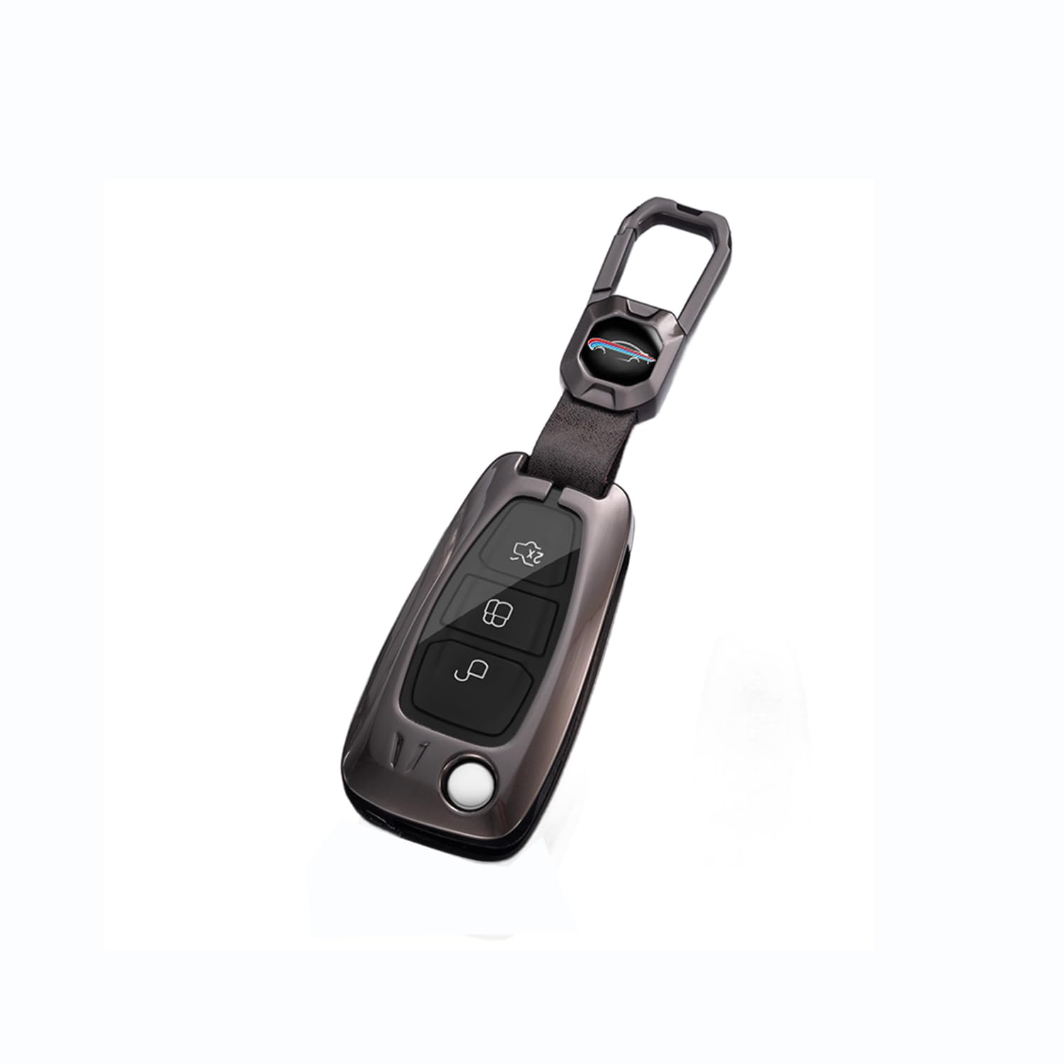 Autoschlüssel Hülle passt für Ford Transit Custom Focus Fiesta Galaxy Mondeo MK8 Connect Schlüsselhülle Schutzcover mit Schlüsselanhänger Auto Zubehör,Grey-B Autoschlüssel Hülle passt für Ford Transit Custom Focus Fiesta Galaxy Mondeo MK8 Connect Schlüsselhülle Schutzcover mit Schlüsselanhänger Auto Zubehör,Grey-B von Generisch