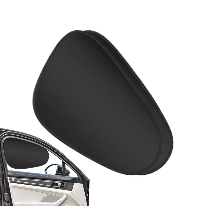 Autoseitenscheiben-Sonnenschutz,1 Paar Seitenscheiben-Sonnenschutzfolien mit Sichtschutz | Hitzebeständige Folie & Wiederverwendbare Klebefolien Für Wohnmobile Transporter Camping Pendler von Generisch