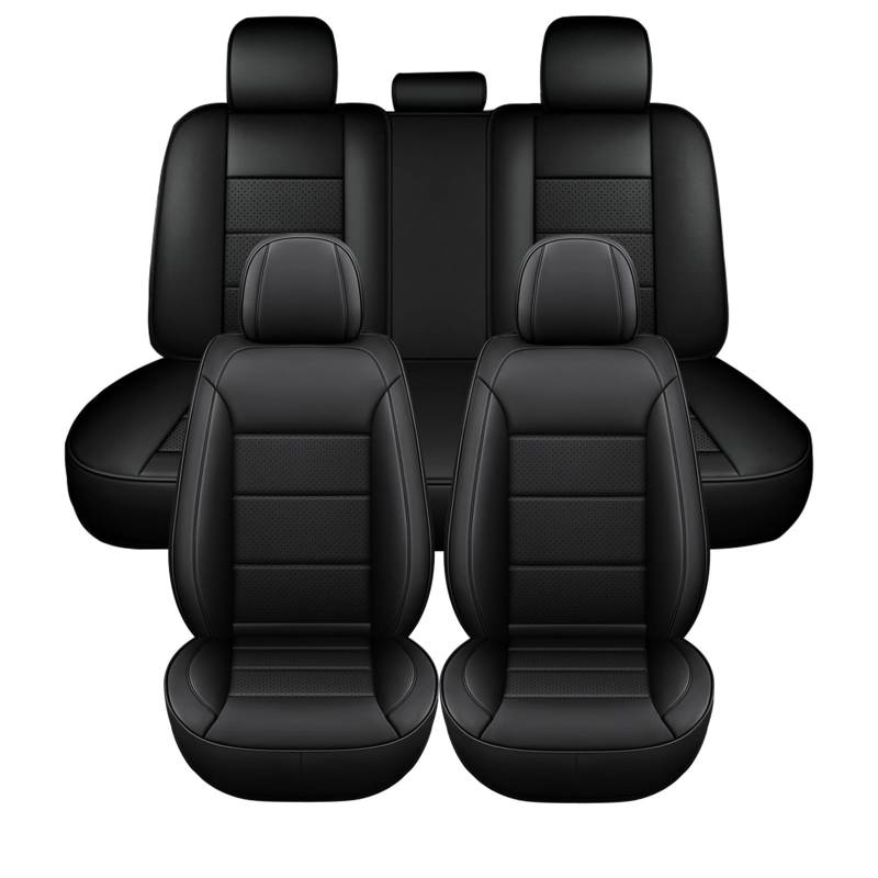 Autositzbezüge für 𝖧𝗒𝗎𝗇𝖽𝖺𝗂 IX35 Sitzbezug,Wasserdichtes VerschleißFest Leder Full Set Auto Sitzschutz,Sitzbezüge Vorne und Hinten 5-Sitze Auto-Schonbezüge von Generisch