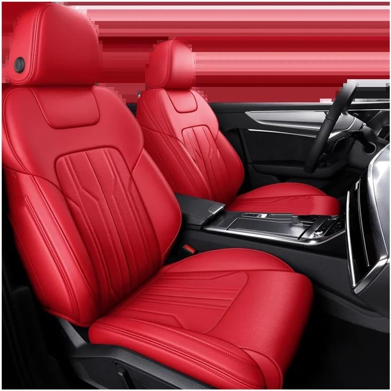 Autositzkissen Autositzbezug-Sets A3 A4 A5 A6 Q5 Q7 TT A8 Q3 Autozubehör Autositzbezüge, komplettes Set Sitzbezüge für Nissan Qashqai(4) von Generisch