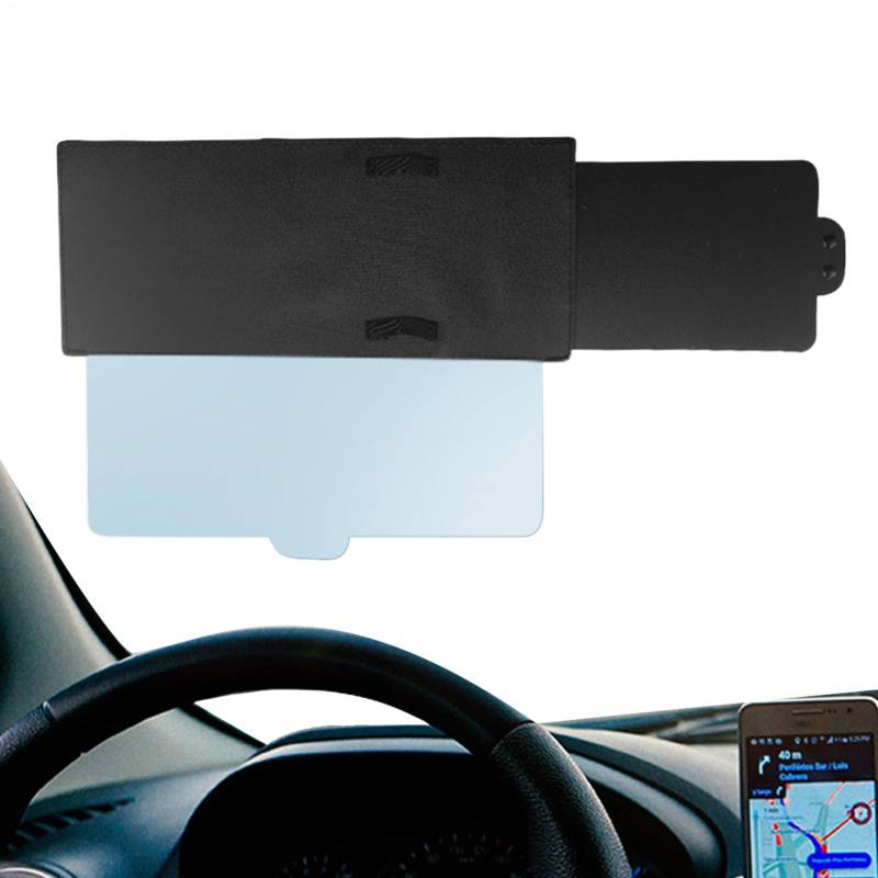 Autosonnenblende Verlängerung Sonnenschutz | Autosonnenblenden-Erweiterung,Polarisierter Sonnenschutz Mit UV-Blocker, Fensterabdeckung Und Seitliche Windschutzscheibenabdeckung von Generisch