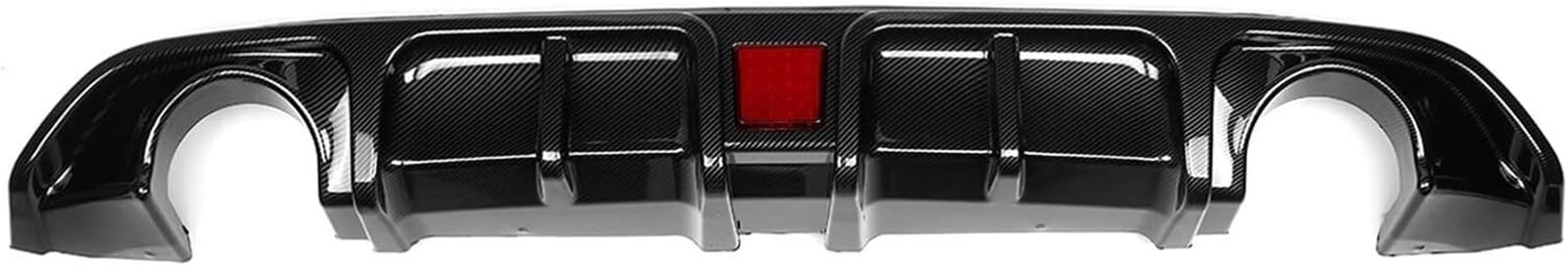 Autospoiler-Canards Auto Heckschürze Diffusor Spoiler Für Infiniti Q60 2017-2022 Hinten Stamm Spoiler Heckspoiler(Rear Right) von Generisch