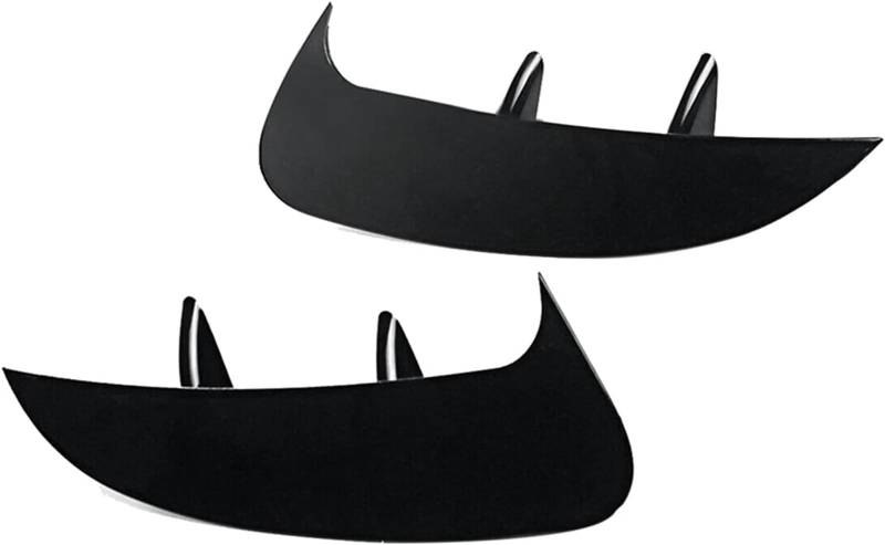 Autospoiler-Canards Für Mercedes Für Benz EINE Klasse W177 Hinten Bumper Spoiler Air Für Vent Seite Canards Heckspoiler von Generisch