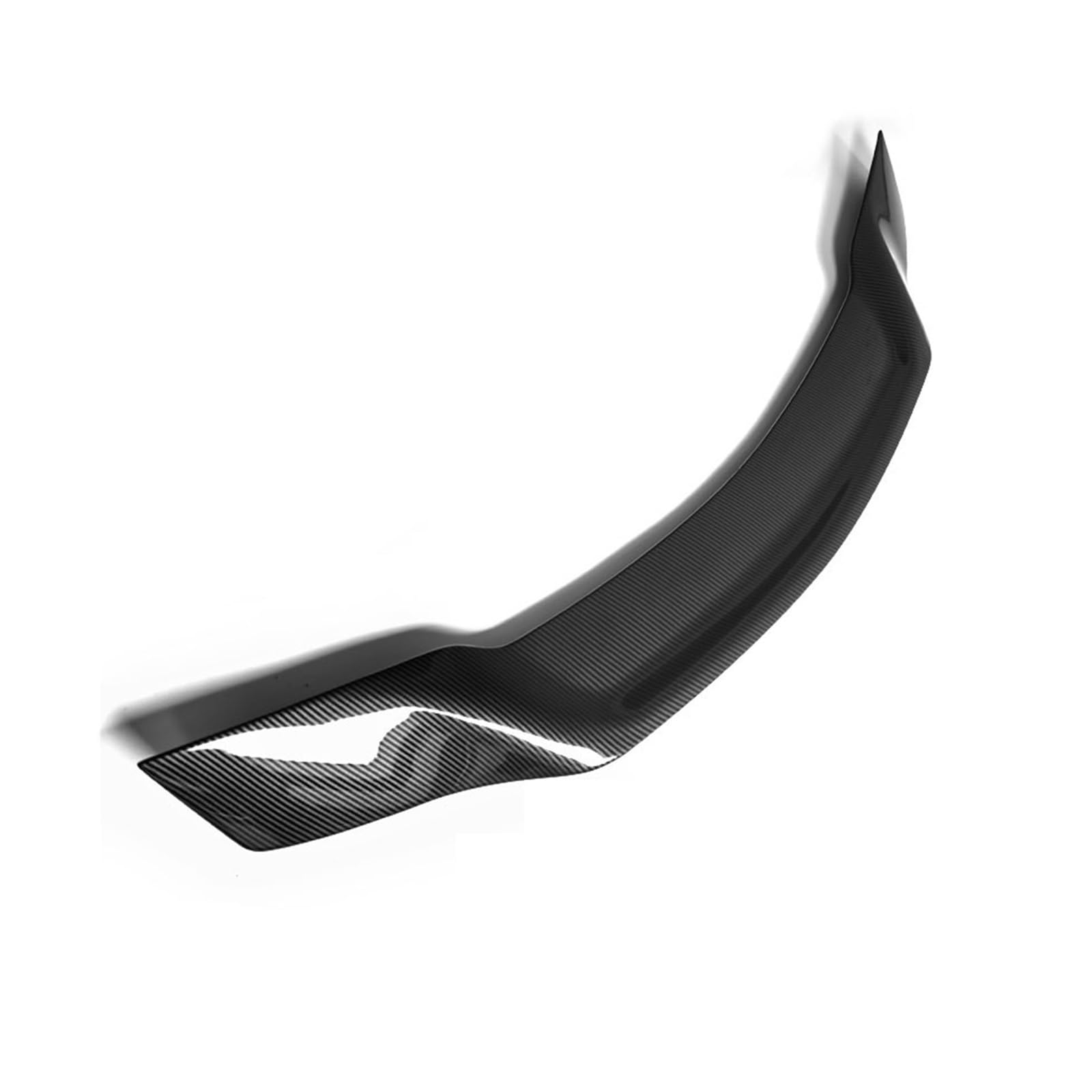 Autospoiler-Canards Für Mercedes für Benz W204 4 Türer für Limousine C Klasse 2008-2014 C200 C250 C300 Heckspoiler Flügel Ducktail Lip Heckspoiler(Carbon Texture) von Generisch
