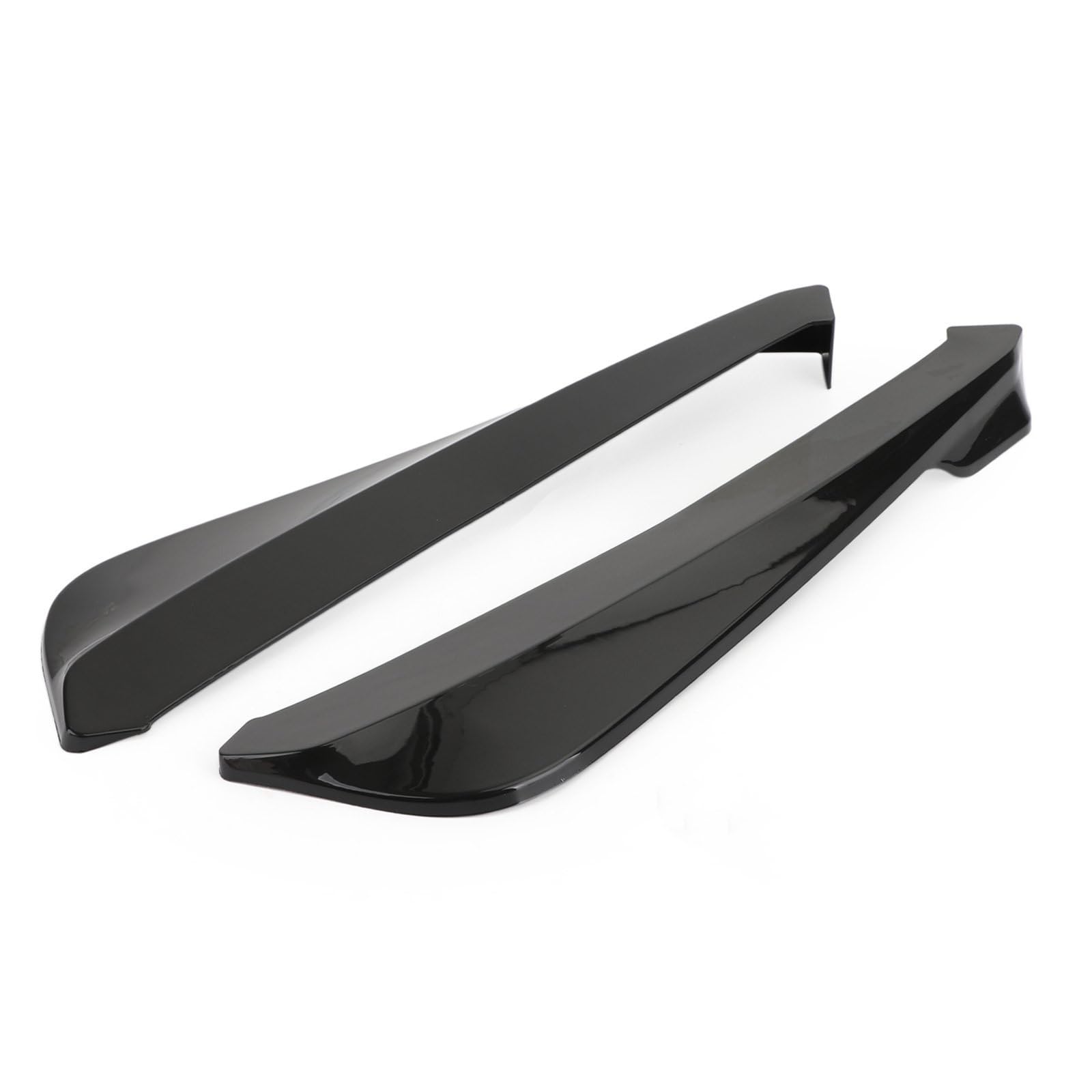 Autospoiler-Canards Universal für Chrysler Zubehör Auto Heckstoßstange Fin Canard Splitter Diffusor Valence Spoilerlippe Auto Seitenspoiler Heckspoiler(2) von Generisch