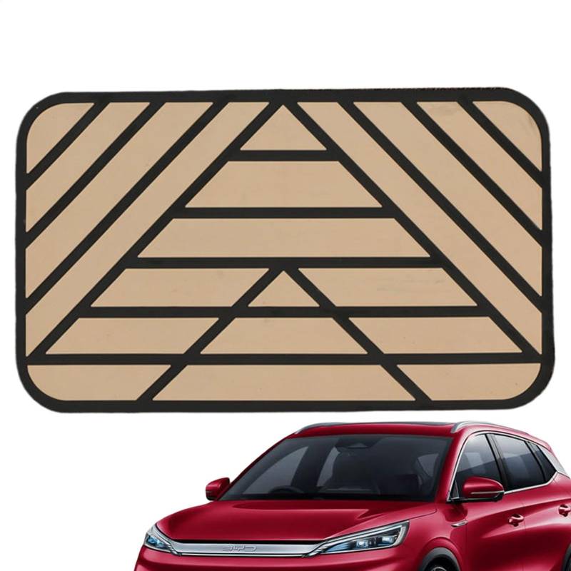 Autoteppich, Auto-Pedale – Pedal-Set – Fußstütze aus PVC, Fußstütze, Fußstütze, Nähwerkzeug für eine einfache Installation enthalten von Generisch