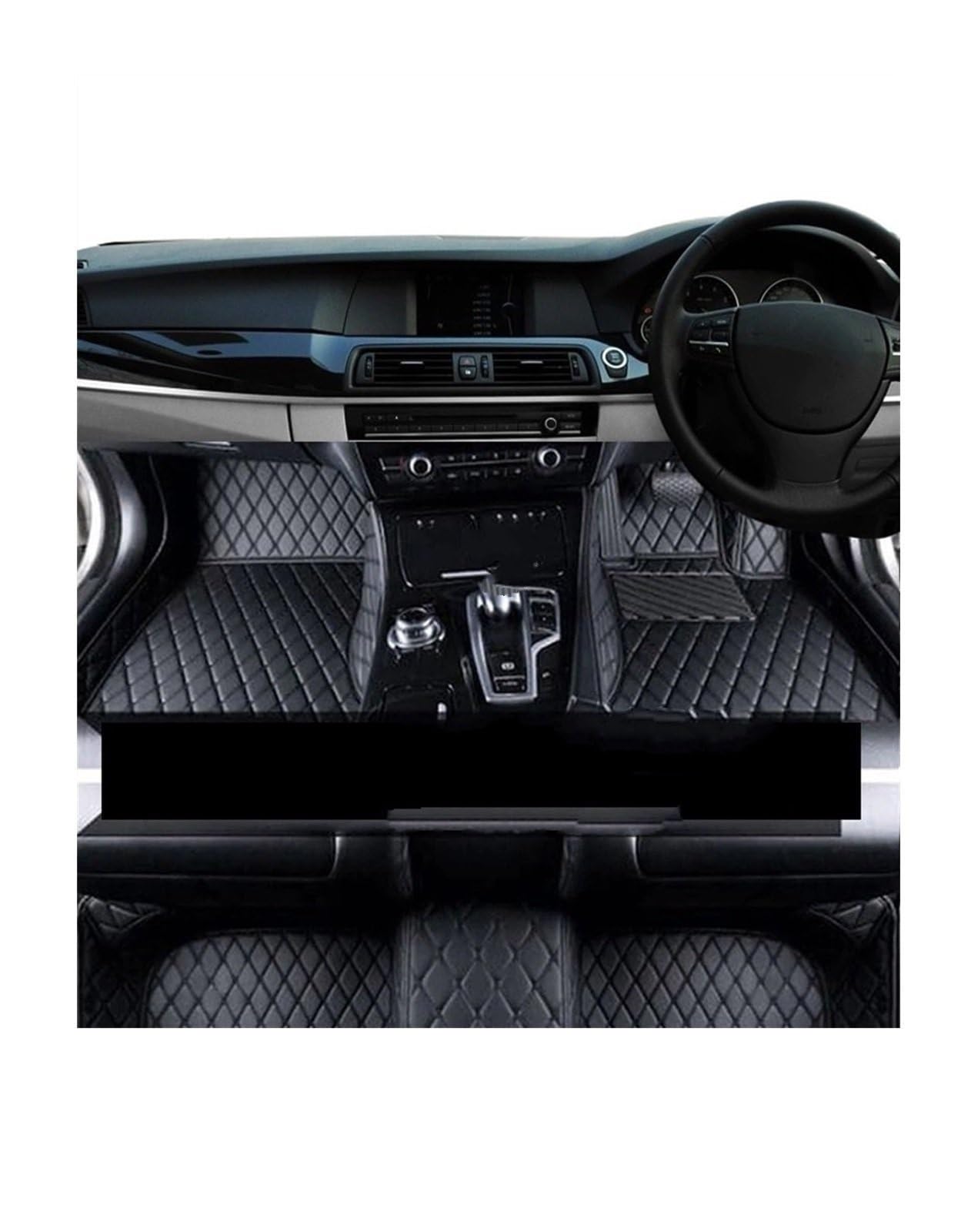 Autoteppichmatten Auto Fußmatten für BMW X4 G02 MK2 2019 2020 2021 2022 Teppich Abdeckungen Matte Teppich Auto Innen Pad Automatten-Set(RHD 1 Set 10) von Generisch