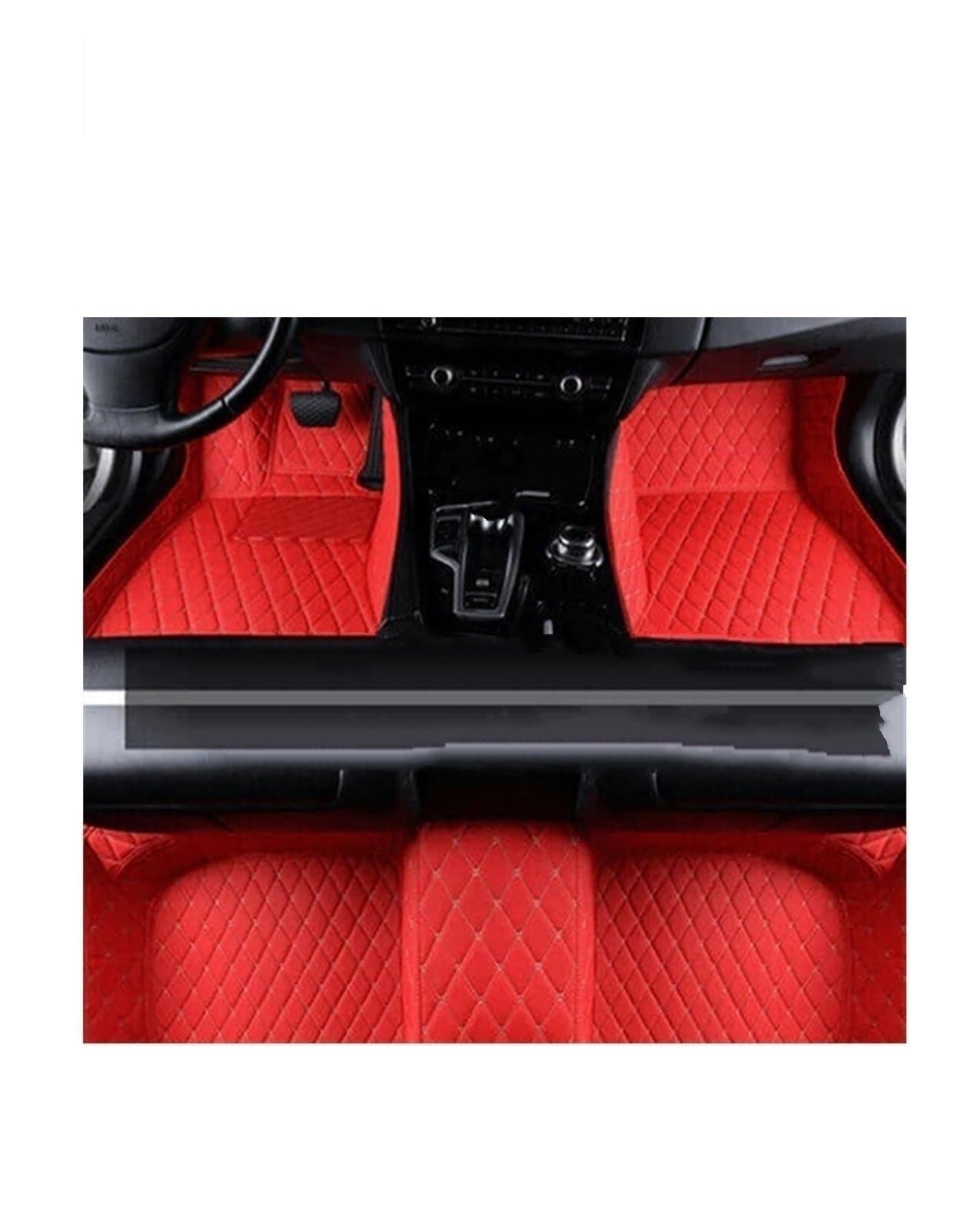 Autoteppichmatten Auto Fußmatten für BMW X4 G02 MK2 2019 2020 2021 2022 Teppich Abdeckungen Matte Teppich Auto Innen Pad Automatten-Set(RHD 1 Set 5) von Generisch