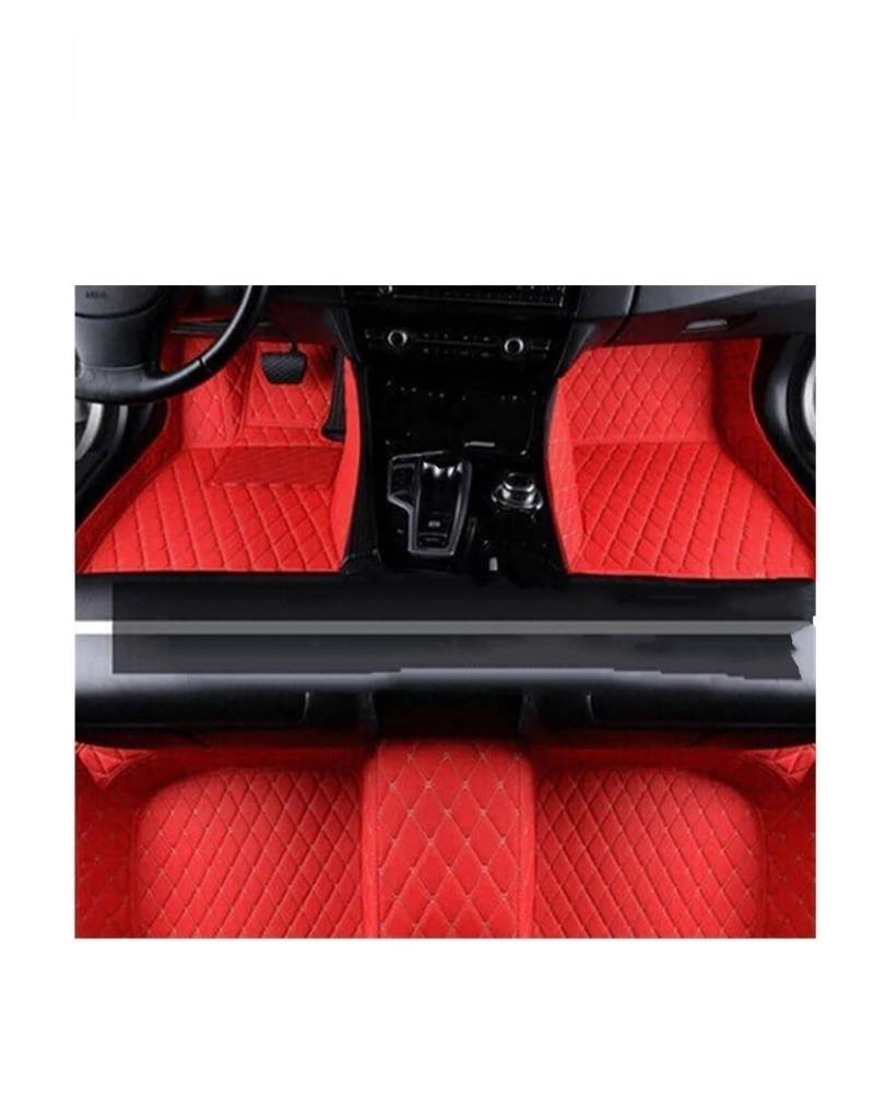 Autoteppichmatten Auto Fußmatten für BMW X4 G02 MK2 2019 2020 2021 2022 Teppich Abdeckungen Matte Teppich Auto Innen Pad Automatten-Set(RHD 1 Set 5) von Generisch