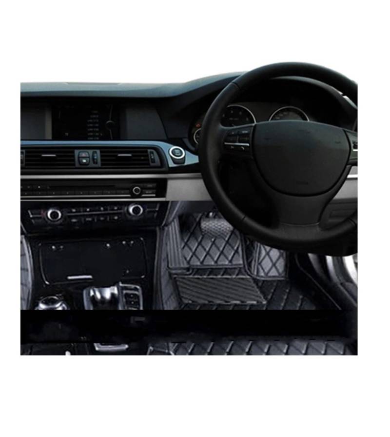 Autoteppichmatten Auto-Fußmatten für Citroen C1 2015–2022, wasserdichte Teppiche, Ledermatten, Teppiche Automatten-Set(LHD 1 Set 2) von Generisch