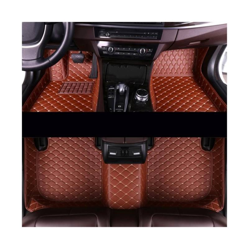 Autoteppichmatten Auto Fußmatten für Ford für Mustang für Mach E 2021 2022 für Custom Fuß Pads Automobil Teppich Abdeckung innen Automatten-Set(10) von Generisch
