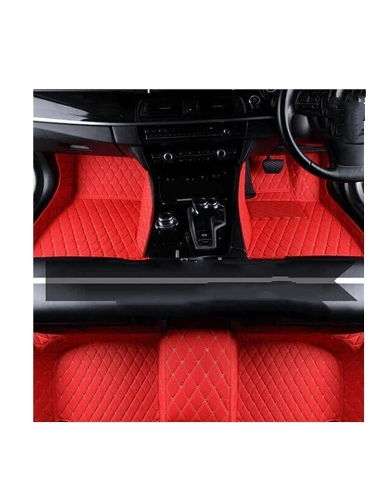 Autoteppichmatten Auto-Fußmatten für Hyundai I10 BA Gran für Metro Taxi Xcent IA 2014–2019 Automatten-Set(RHD 1 Set 1) von Generisch