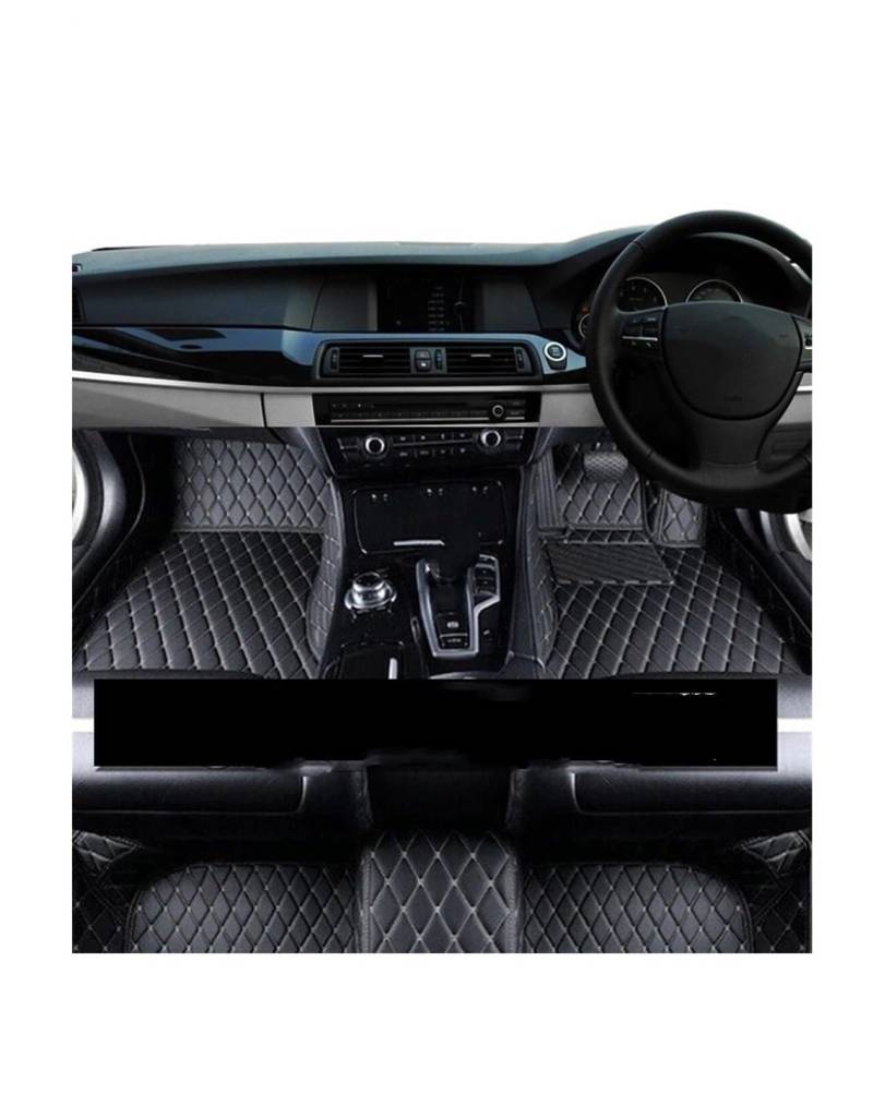Autoteppichmatten Auto-Fußmatten für Jazz Hybrid GP5 GP6 2014–2020, wasserdichte Schutz-Bodenmatte Automatten-Set(RHD 1 Set 9) von Generisch