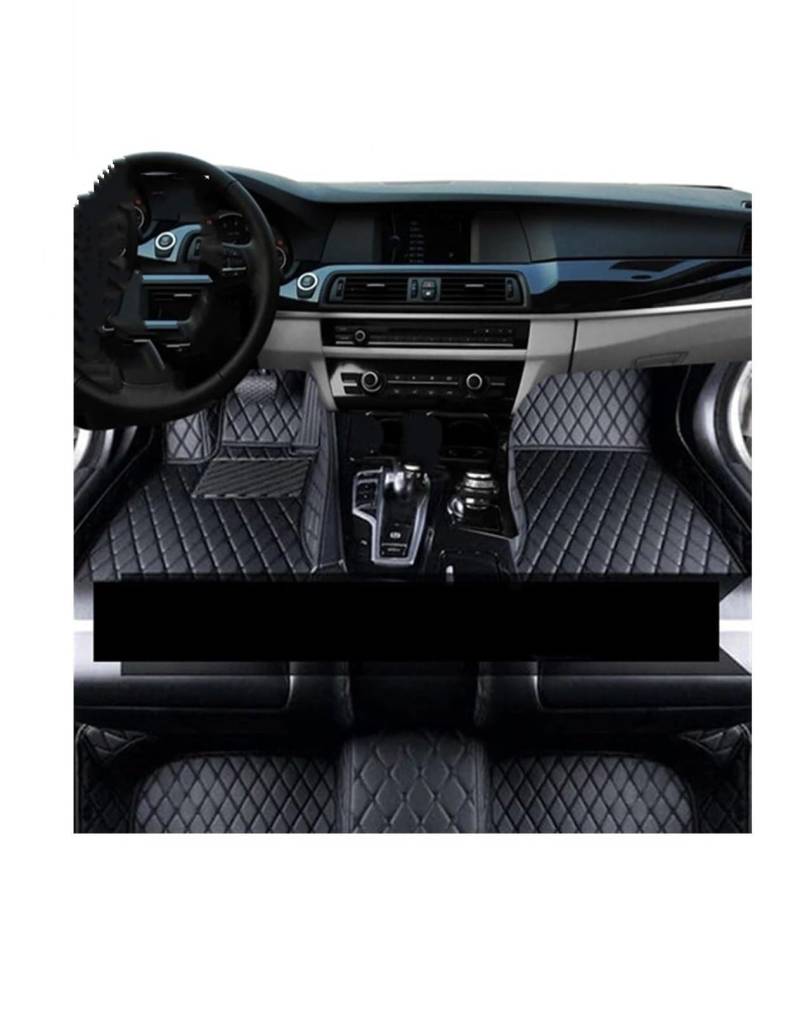Autoteppichmatten Auto-Fußmatten für Nissan Note EPower E13 2WD 4WD 2021 2022 2023, wasserdichte Fußmatten, Zubehör Automatten-Set(LHD 1 Set 1) von Generisch