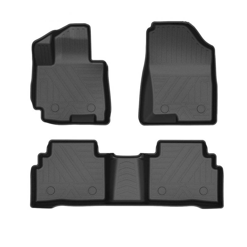 Autoteppichmatten Auto TPE Fußmatten Teppiche Abdeckungen Pads Innenmatten Wasserdichter Teppich für Hyundai für Tucson NX4 2021 2022 Automatten-Set von Generisch