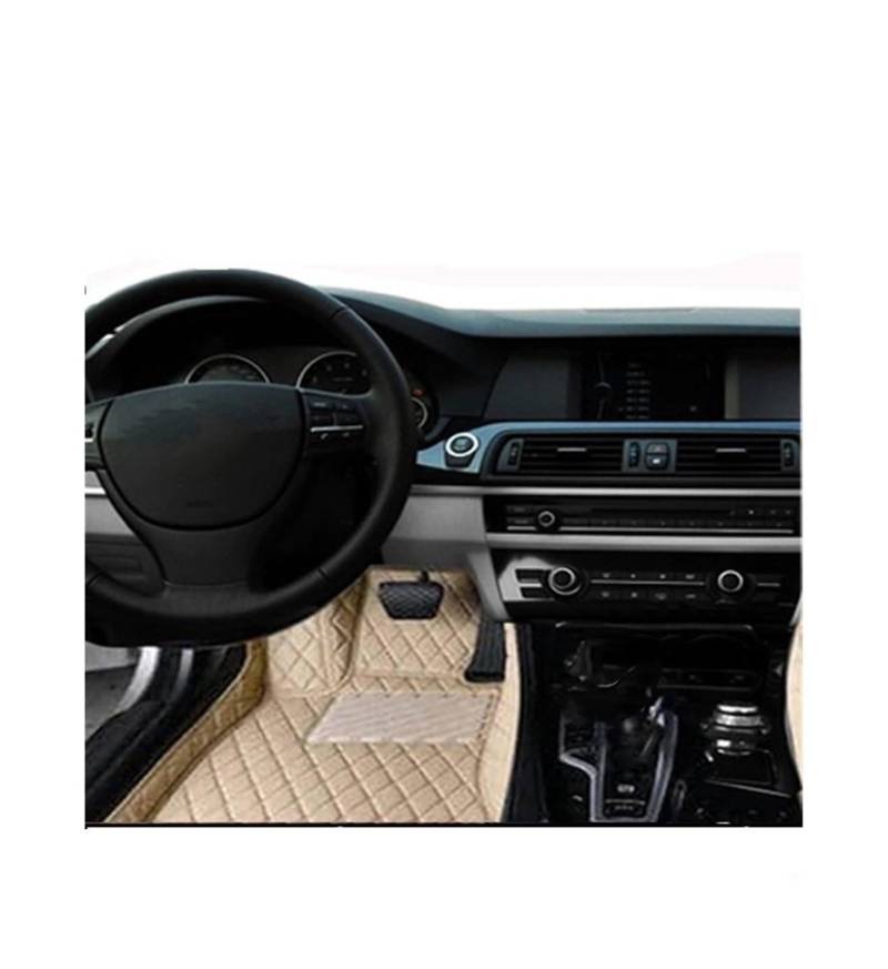 Autoteppichmatten Auto-Teppich-Bodenmatte für Renault Euro für Clio III Lutecia 2009–2013 5-Türer für Schrägheck Facelift Auto-Fußmatten Automatten-Set(LHD Driver 1 pc) von Generisch