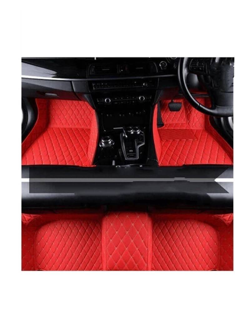 Autoteppichmatten Automatten Boden für Skoda Enyaq IV 2016–2022 Teppiche Bodenmatte Teppich Pad Automatten Automatten-Set(LHD 1 Set 1) von Generisch