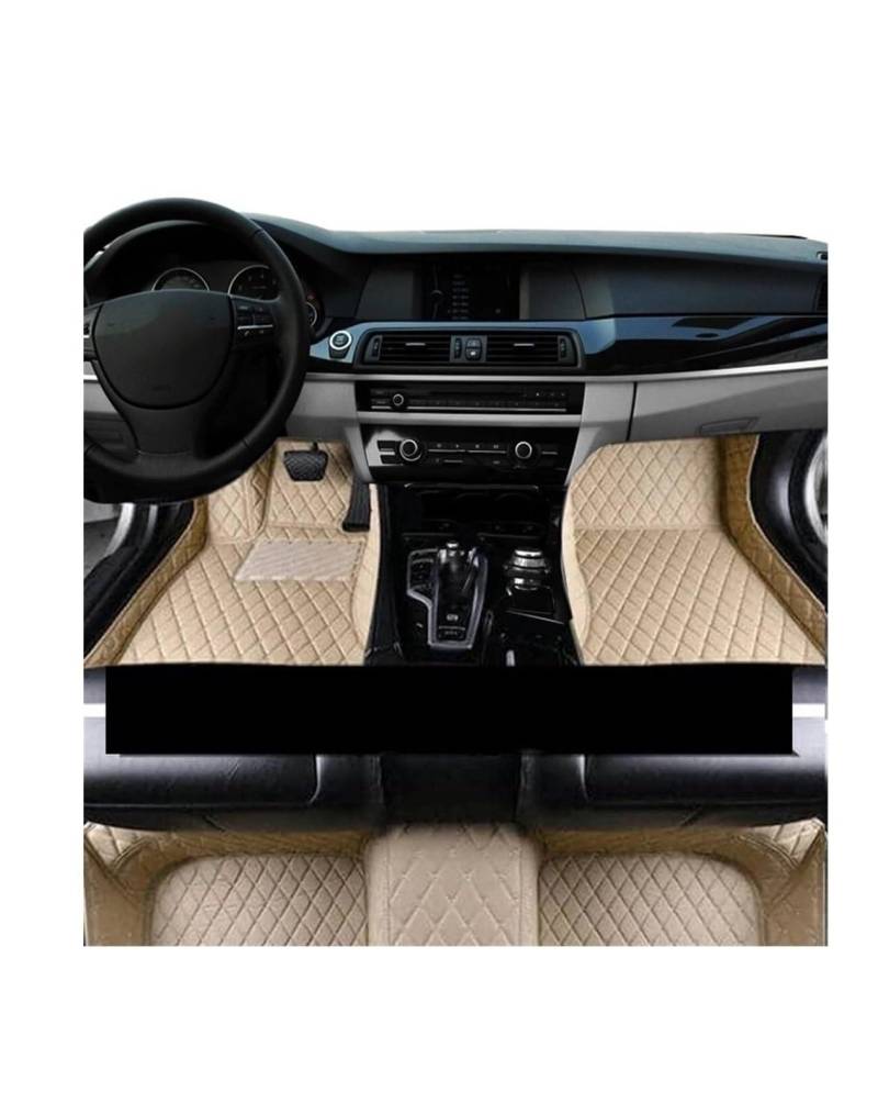 Autoteppichmatten Automatten Boden für Skoda Enyaq IV 2016–2022 Teppiche Bodenmatte Teppich Pad Automatten Automatten-Set(RHD 1 Set 7) von Generisch