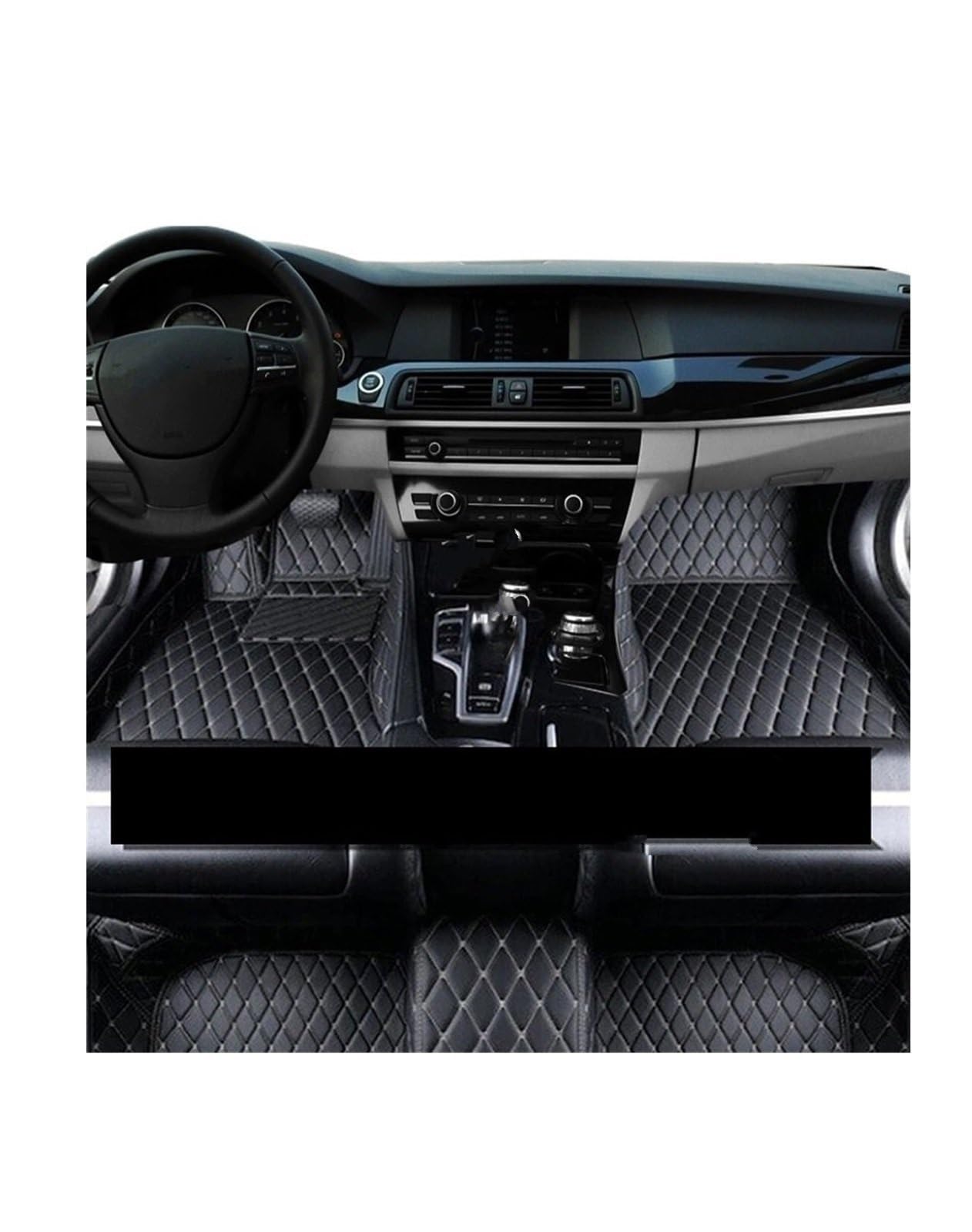 Autoteppichmatten Automatten für Suzuki Ignis MF 2020 2021 2022 2023 Leder Bodenmatte Teppiche Teppiche Pads Innenteile Automatten-Set(LHD 1 Set 11) von Generisch