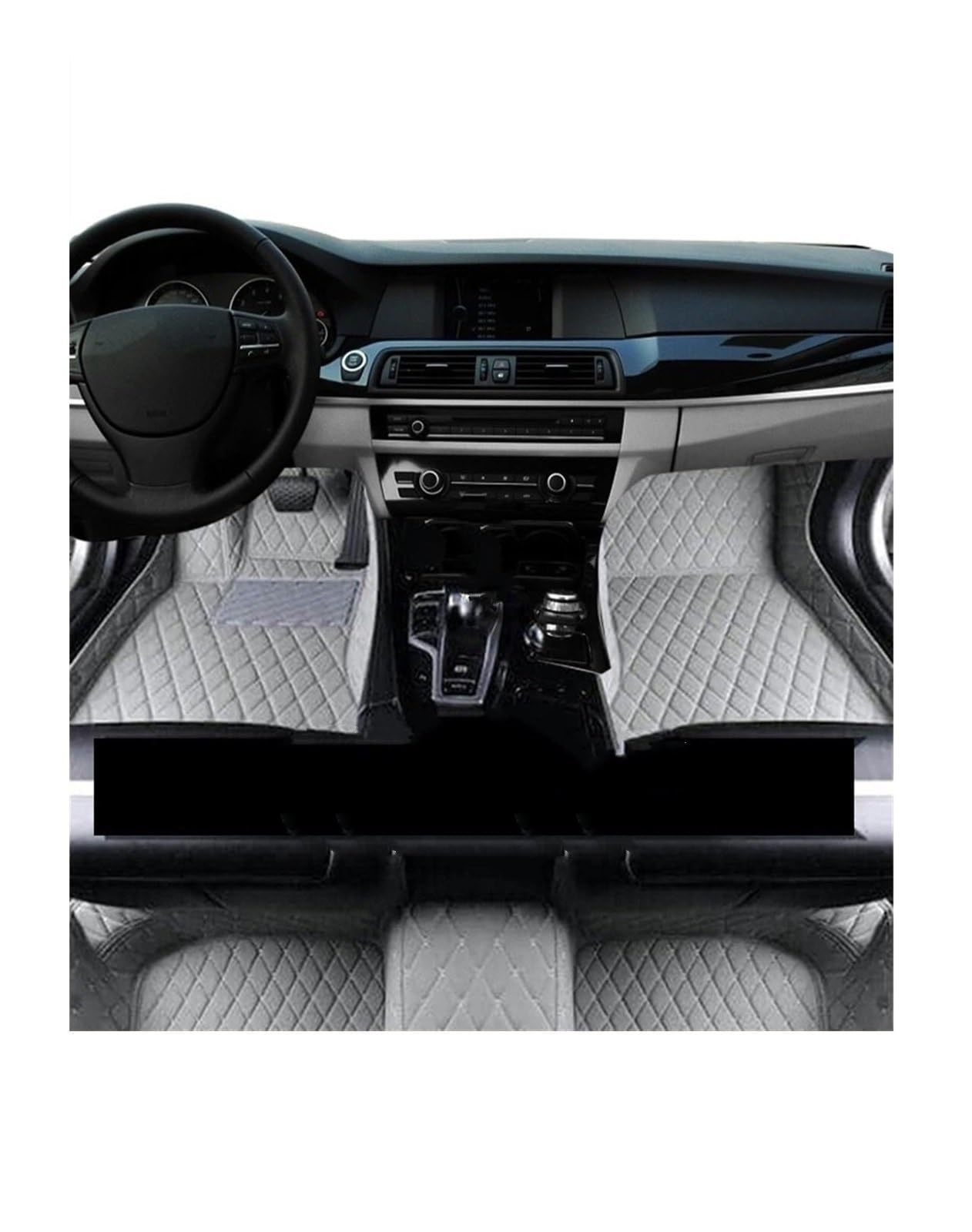 Autoteppichmatten Automatten für Suzuki Ignis MF 2020 2021 2022 2023 Leder Bodenmatte Teppiche Teppiche Pads Innenteile Automatten-Set(RHD Driver 1 pc) von Generisch