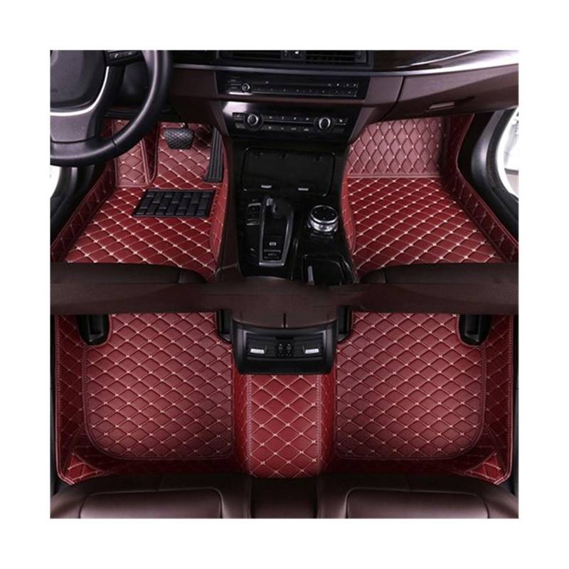 Autoteppichmatten CT-Serie 200h CT200h 2011–2017 Auto-Fußmatten für individuelle Fußpolster, Auto-Teppichbezug Automatten-Set(6) von Generisch