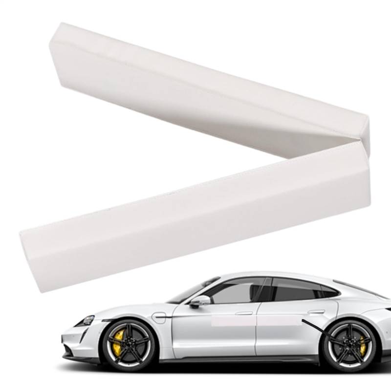 Autotür Kantenschutz, Magnetischer Kratzfester Klappbarer Türschwellenschutz,Automobilschutzschild Für EIN- Und Ausstieg Vorne Hinten Seitlich Bodenschwelle, 98x11x4cm von Generisch