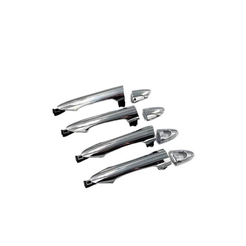 Autotürgriffverkleidung Für Kia für Picanto 2011-2016 Chrom Auto Vordertür Hintertür Außengriff(Front Left) von Generisch