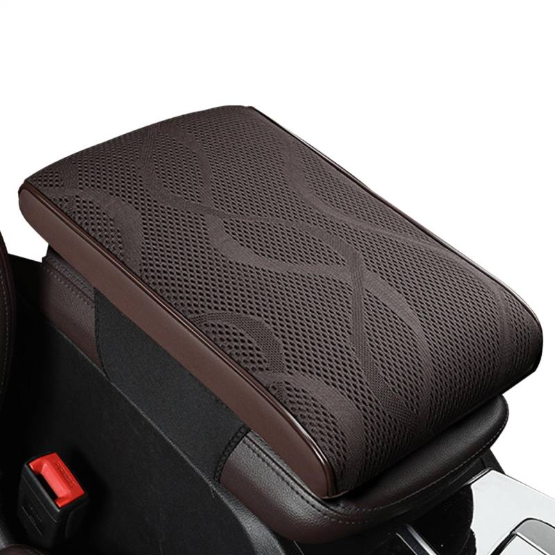 Autozentrum Konsoleabdeckung, Center -Konsolen -Armlehre -Abdeckung,Fahrzeugarmlehre Pad | Mittelkonsole Abdeckung atmungsaktiver Auto -Speicher -Schaumschaum Arm Rast Sitzbox Kissen für Autokissen fü von Generisch