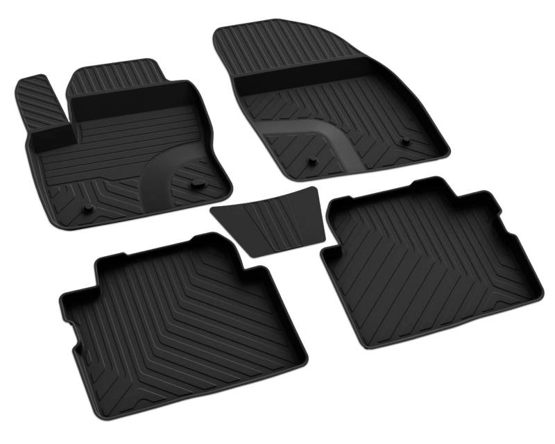 BOA Line C-MAX Gummi 4D Auto Fußmatten Heavy Duty Anti-Rutsch Wasserdicht Langlebig & Leicht zu Reinigen Allwetter Automatten (2003-2010) von Generisch