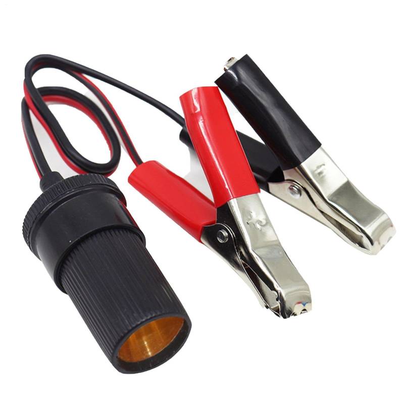 Batterie Alligator Clips | Batterien Terminalanschlüsse Schnellfreisetzung - Autozigarren Leichtere Sockel Zu Batterien Alligator Krokodil -Clip -Anschluss Batterie-Alligator-Clips Sind Robust, Langle von Generisch