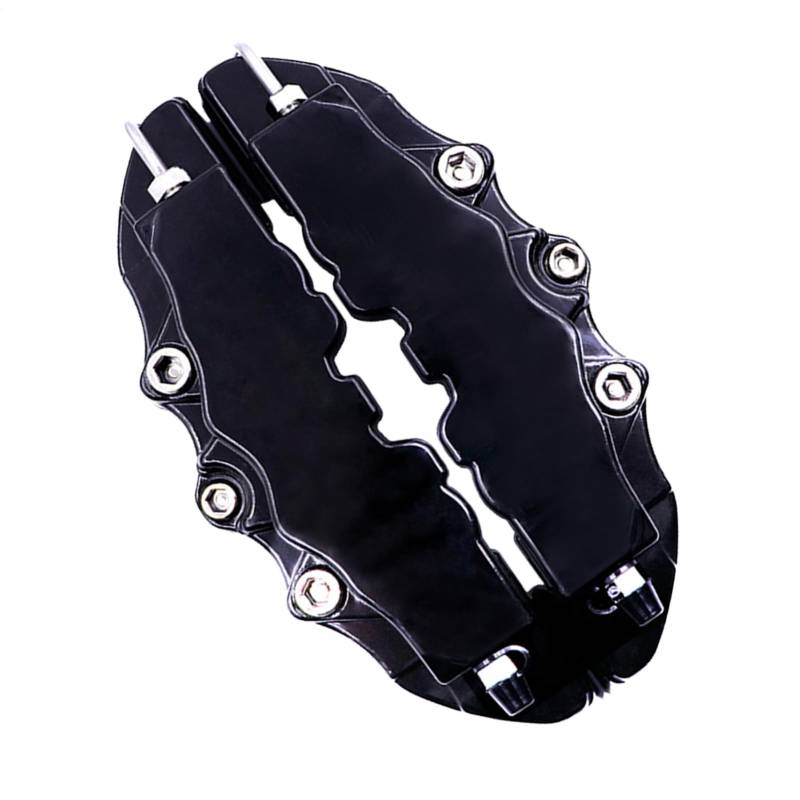 Bremssattelabdeckungen Rot - Universelle Bremssattelabdeckungen für | Car Styling -Bremssattel-Abdeckungs-Kit für Radnaben-Modifikations-Dekoration, 2er-Set von Generisch