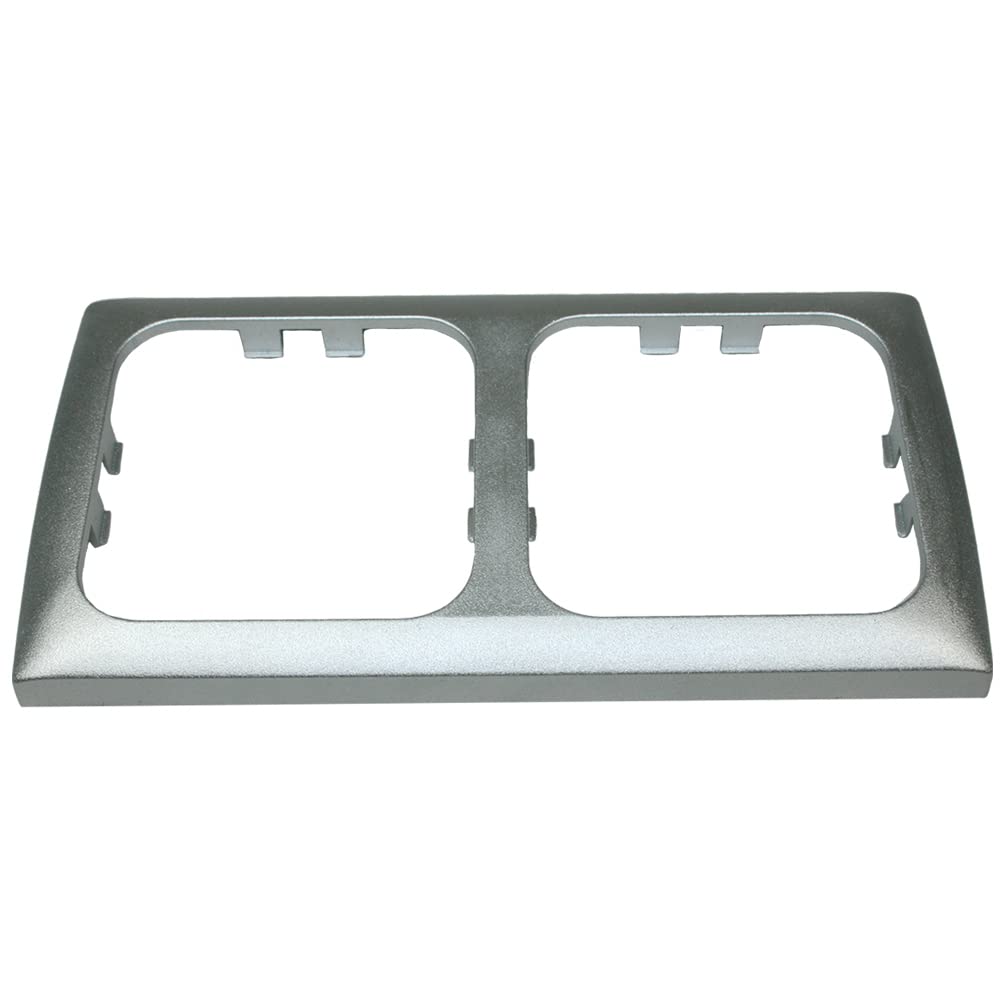 C-Line Presto Inprojal CBE doppel Abdeckrahmen für Steckdose Schalter Wohnmobil Wohnwagen Boot Silber C-Line Presto Inprojal CBE doppel Abdeckrahmen für Steckdose Schalter Wohnmobil Wohnwagen Boot Silber von Generisch
